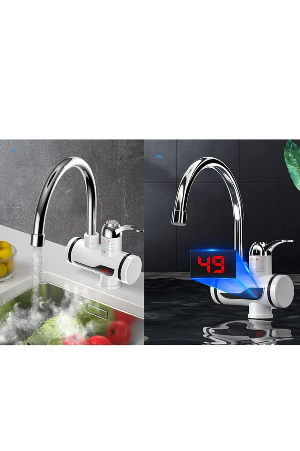 Generic-Delimano Instant Faucet with Display + 2 Umbrella/Mop/Broom Holders 9