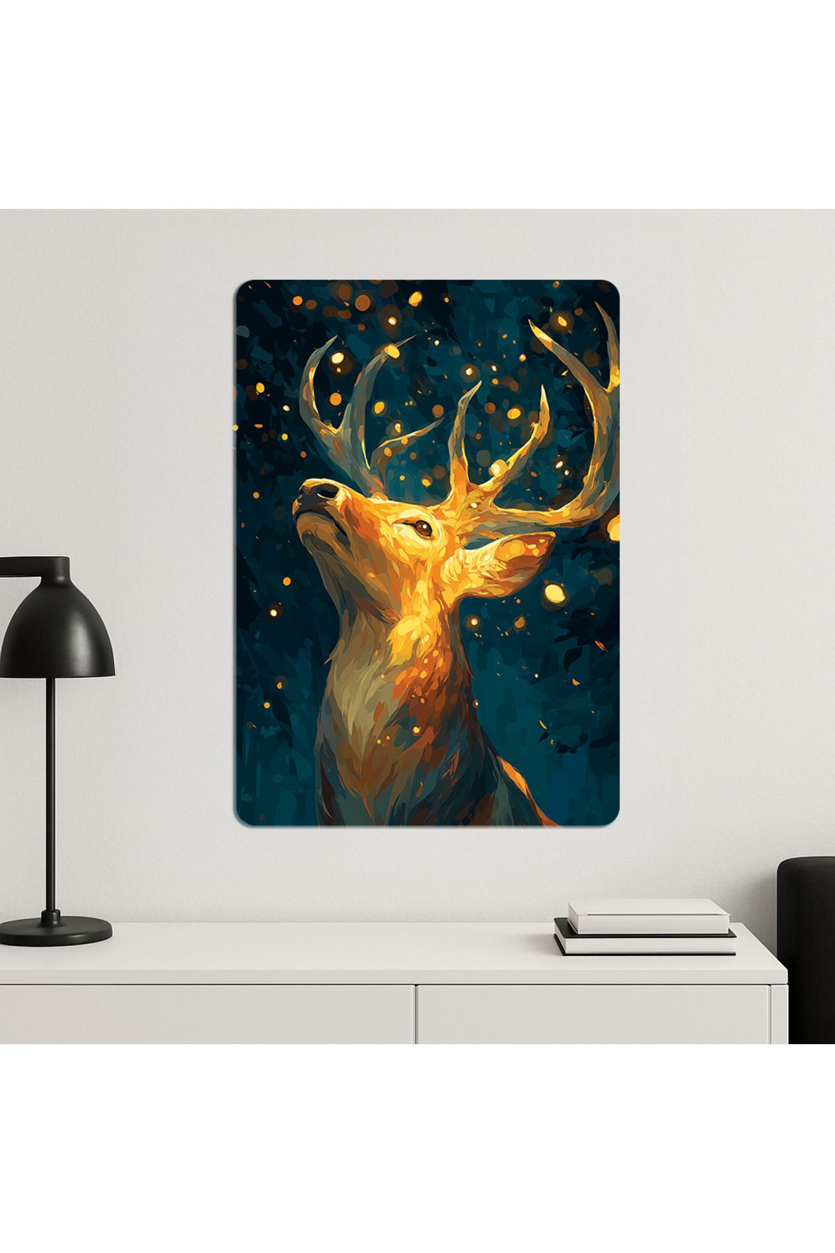 SPLASH Parlayan Geyik - Metal Poster