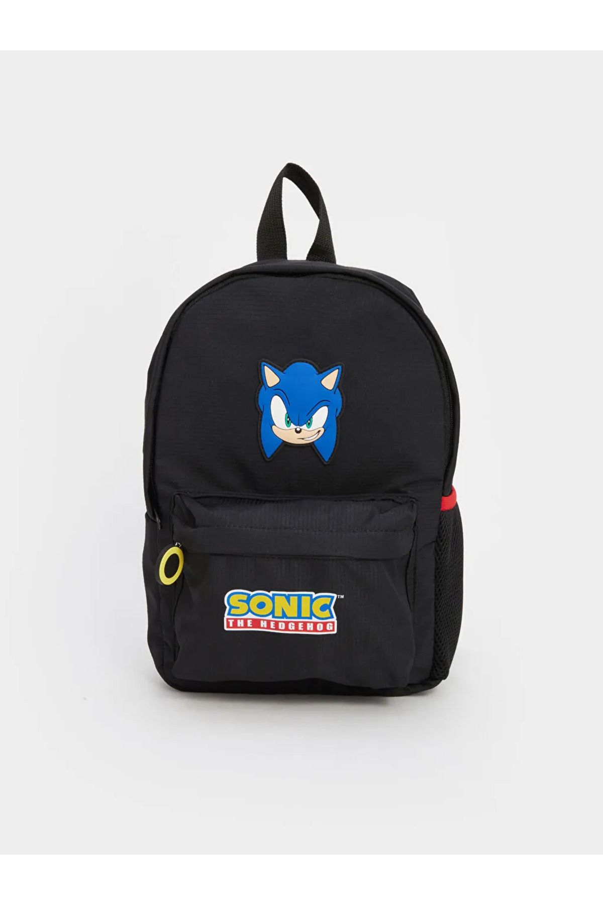 LC Waikiki Siyah Sonic Baskılı Erkek Çocuk Sırt Çantası