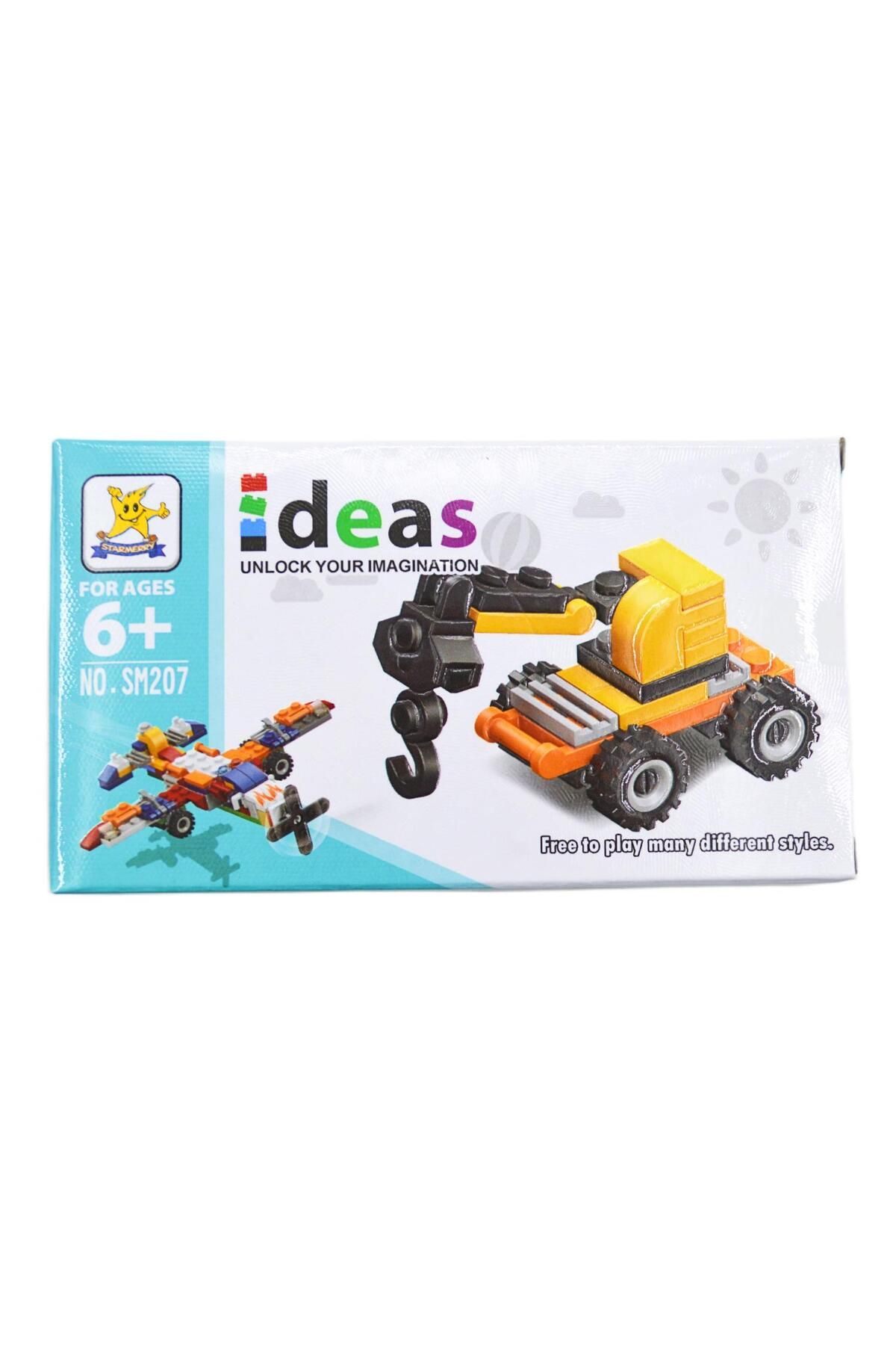 KIZILKAYA Kızılkaya İdeas Lego Araçlar 2in1 03 27 Parça (SM207B-03)