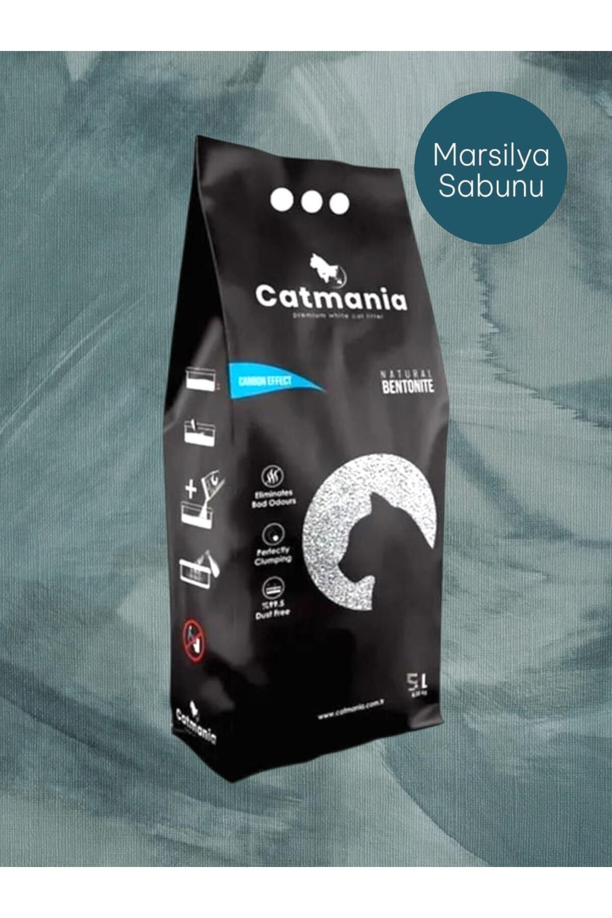 Catmania Marsilya Sabunu Kokulu %100 Doğal Bentonit Kedi Kumu – Temizlik ve Ferahlığın Kusursuz Buluşması 5 L