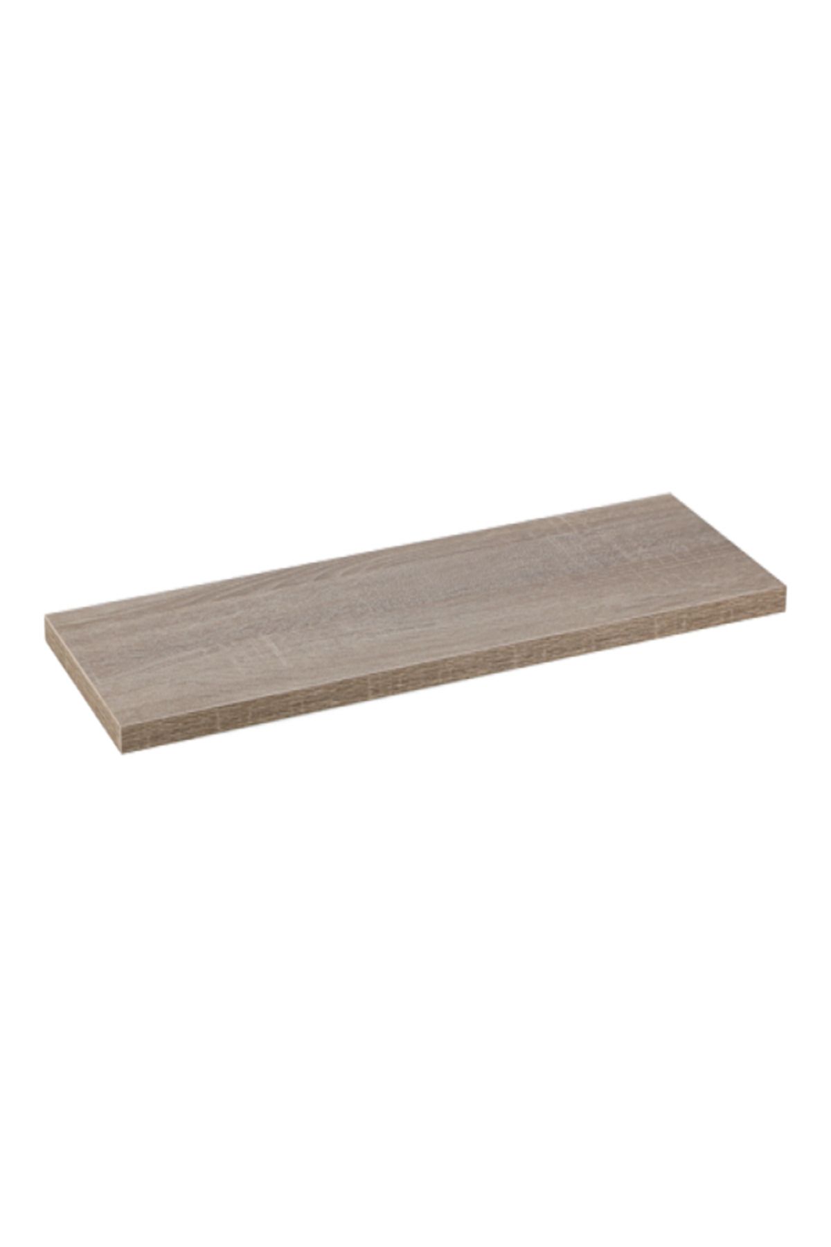 micasa-Elegant and Modern Design Rectangular Wall Mounted Wooden Floating Shelf 2