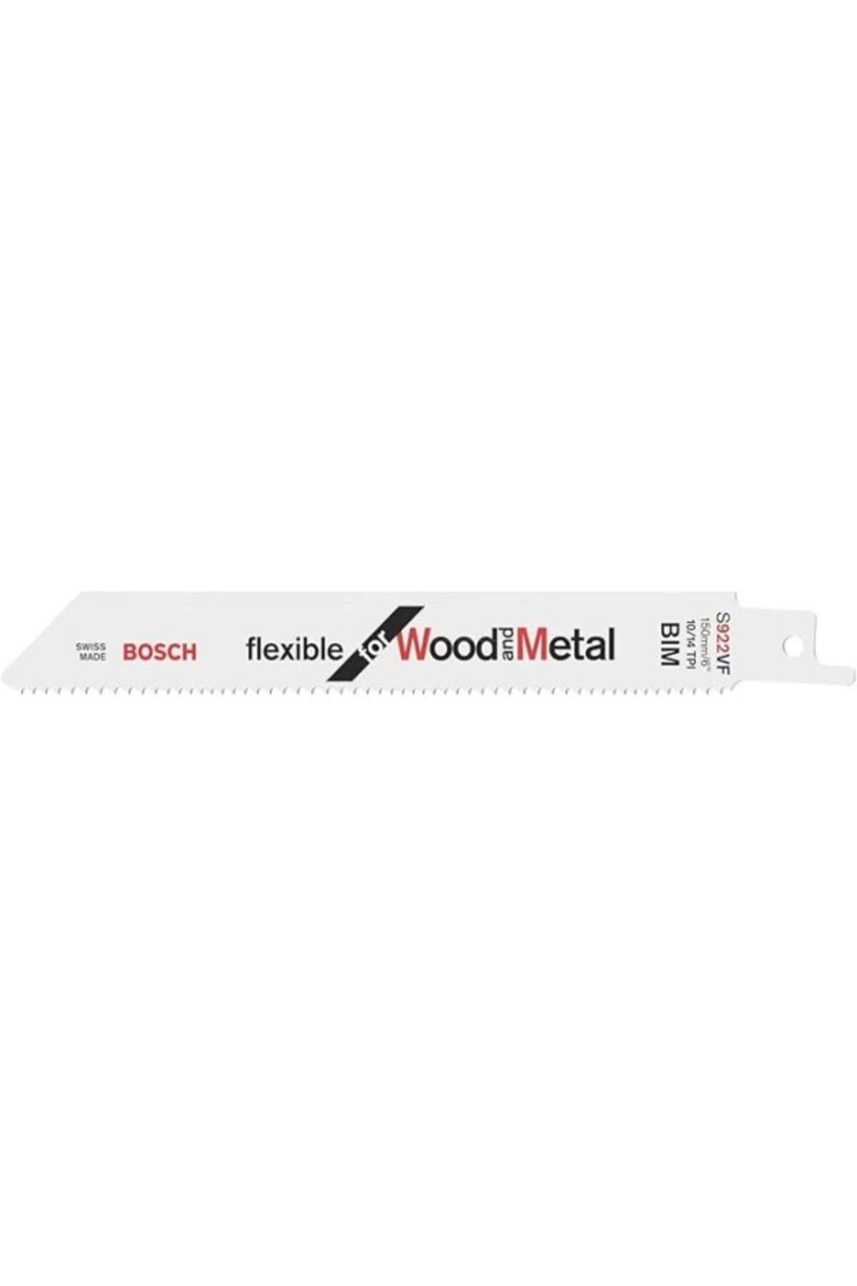 ShopZum Bosch Professional Accessories - Flexible Serisi Ahşap Ve Metal Için Panter Testere Bıçağı S 922 Vf