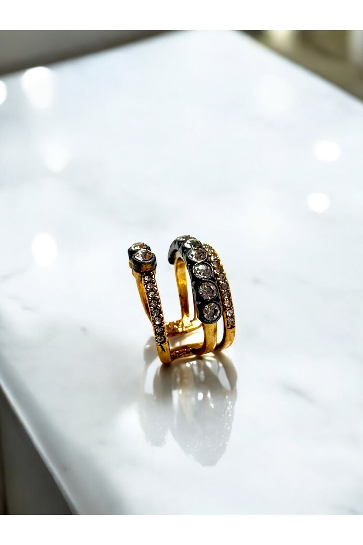 FUYA JEWELLERY Zirkon Taşlı Yüzük