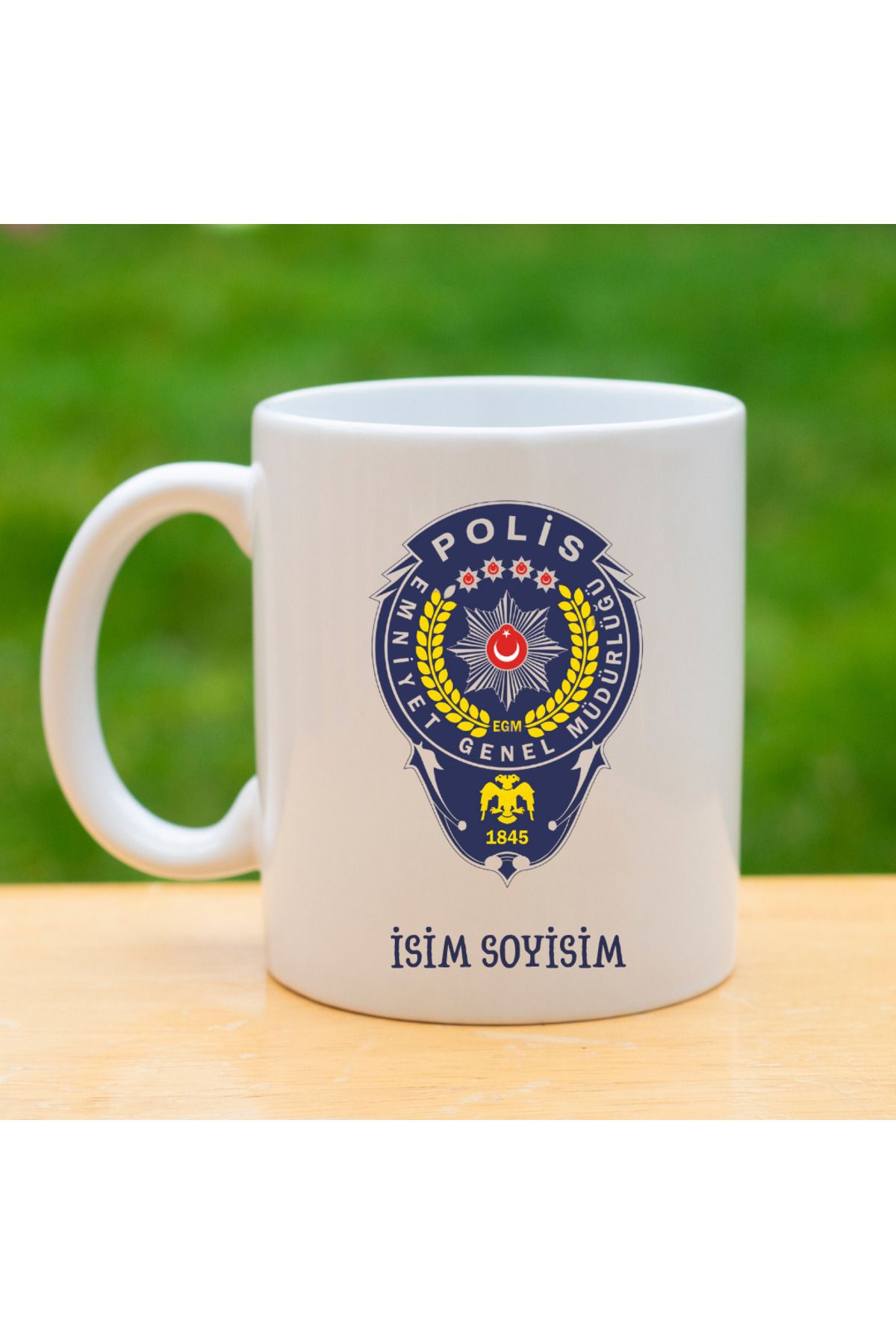 Tu&Se Candles Kahraman Polisler İçin Özel Tasarım Kupa – Kalıcı Baskı