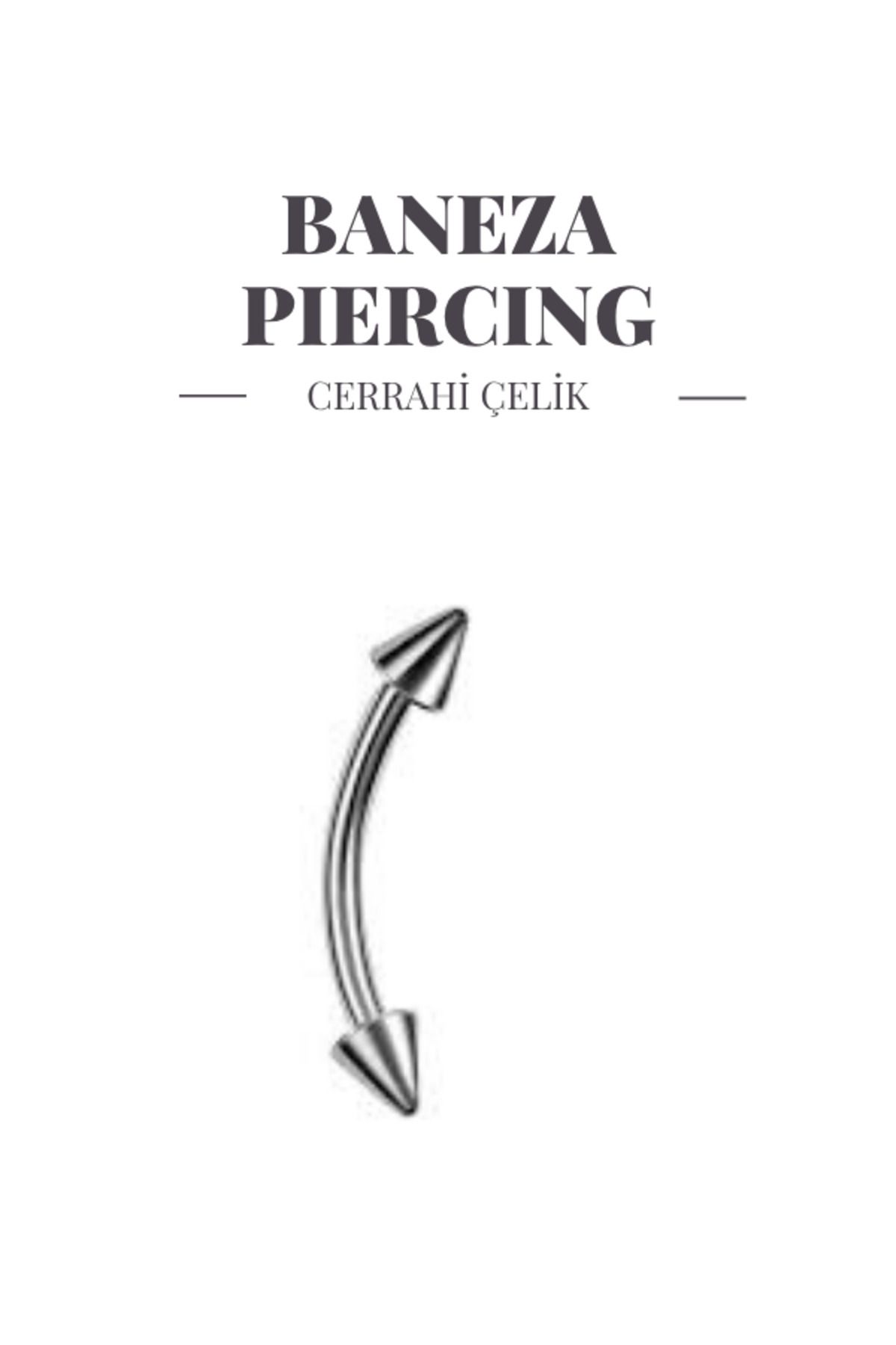 BANEZA Cerrahi Çelik Paslanmaz Kararmaz Karışık Piercin