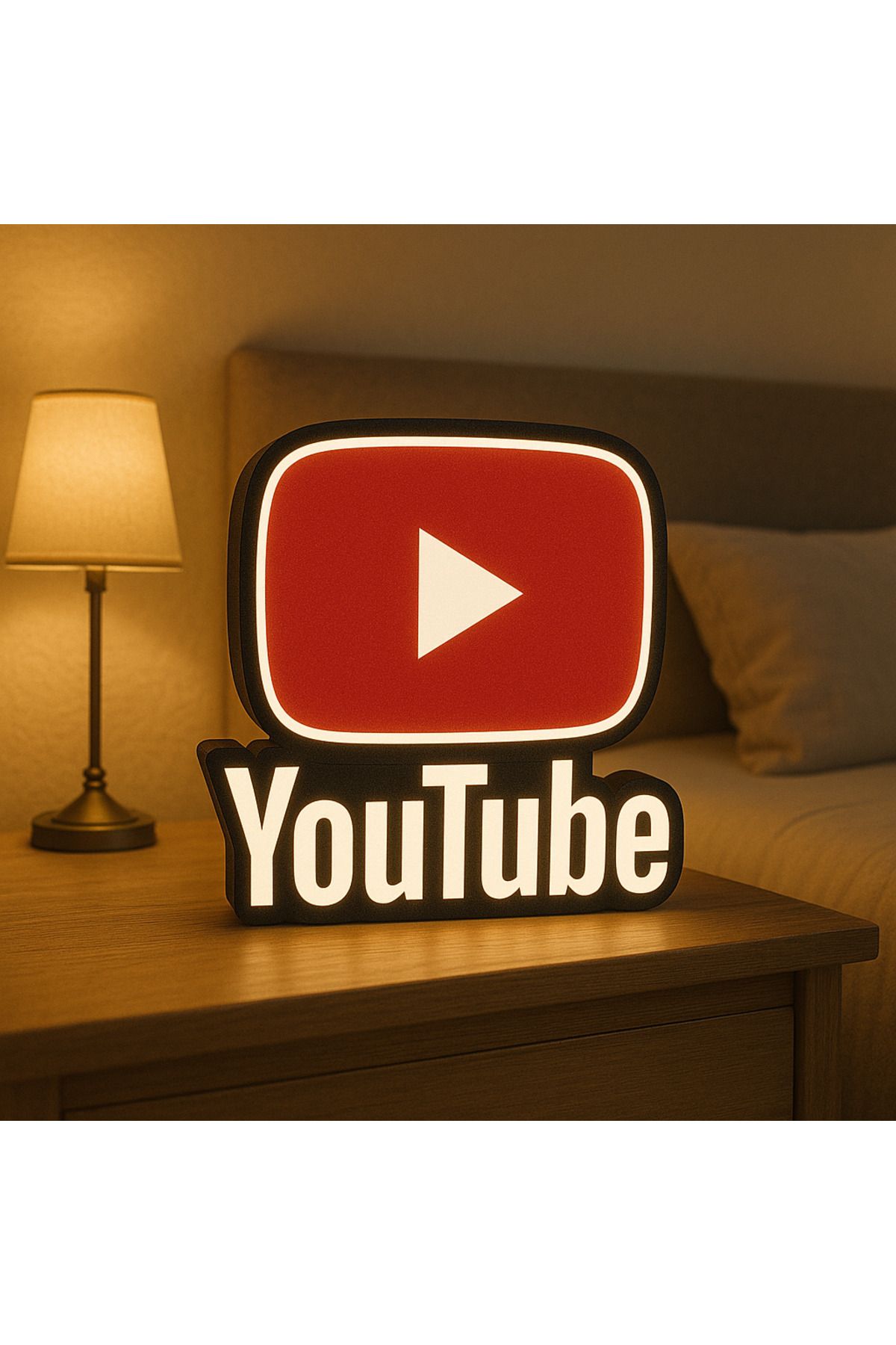 mutes 3D YOUTUBE LED LAMBA-610