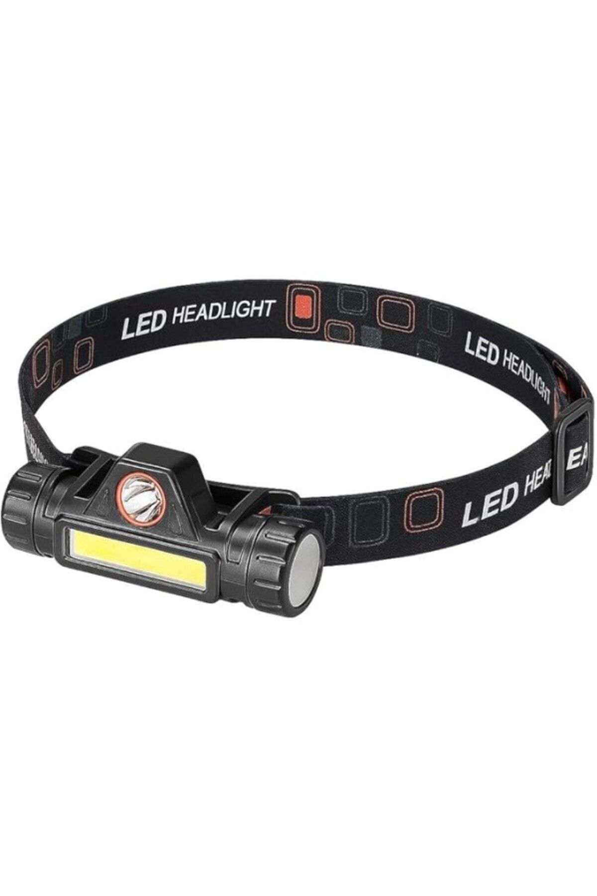 ShopZum Cata 200 Lümen Mir Led Kafa Feneri Mini Led Far Usb Şarj Edilebilir Ayarlanabilir Açı Su Geçirmez