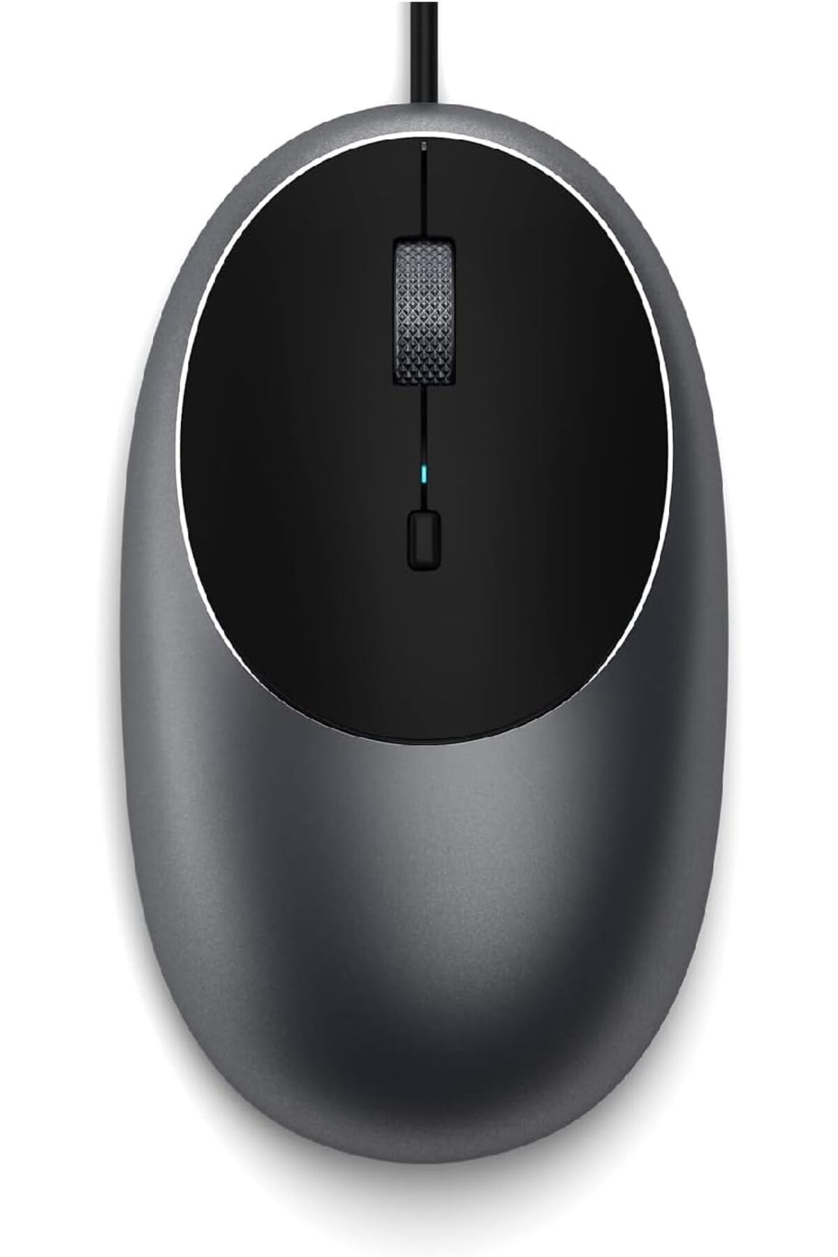 Satechi-Aluminum C1 USB-C Wired Mouse – Optical Computer Mouse – For M2/M1 MacBook Pro/Air, M2/M 1