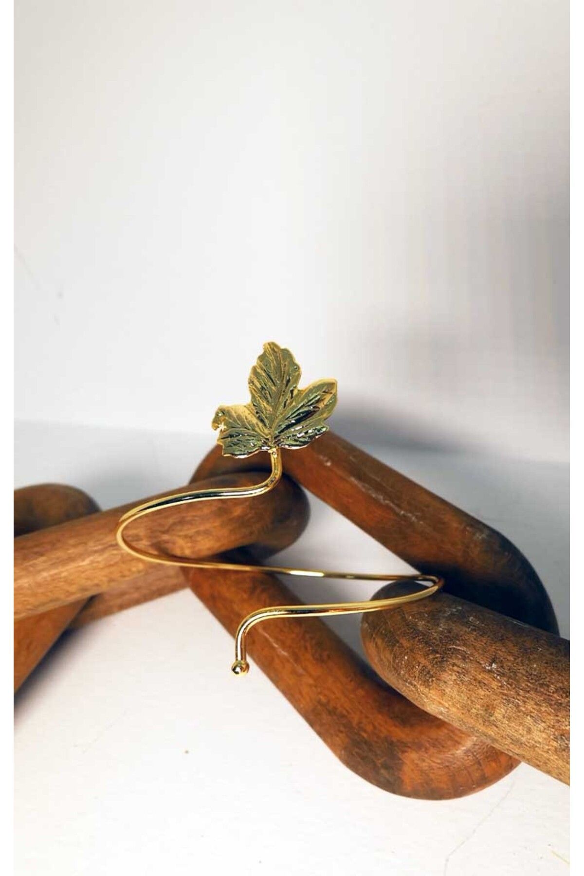 BYP Atelier Zeytin Dalı Bileklik Gold