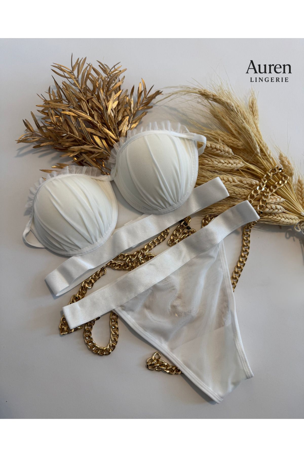 Auren Lingerie White İstridye