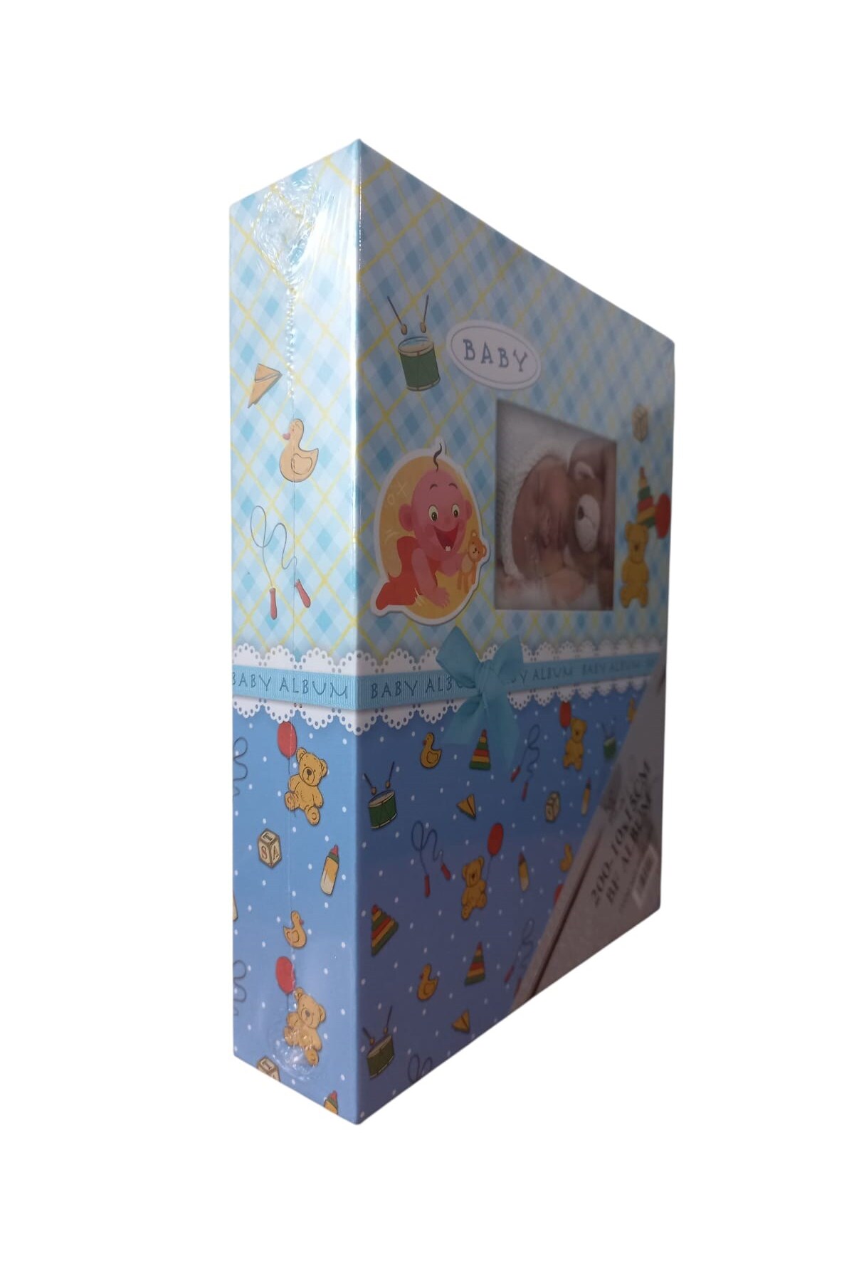 HİDZ 10 x 15 200'LÜK Bebek Albümü Desenli (Penceresiz) fotoğrafı 2 (önizleme)