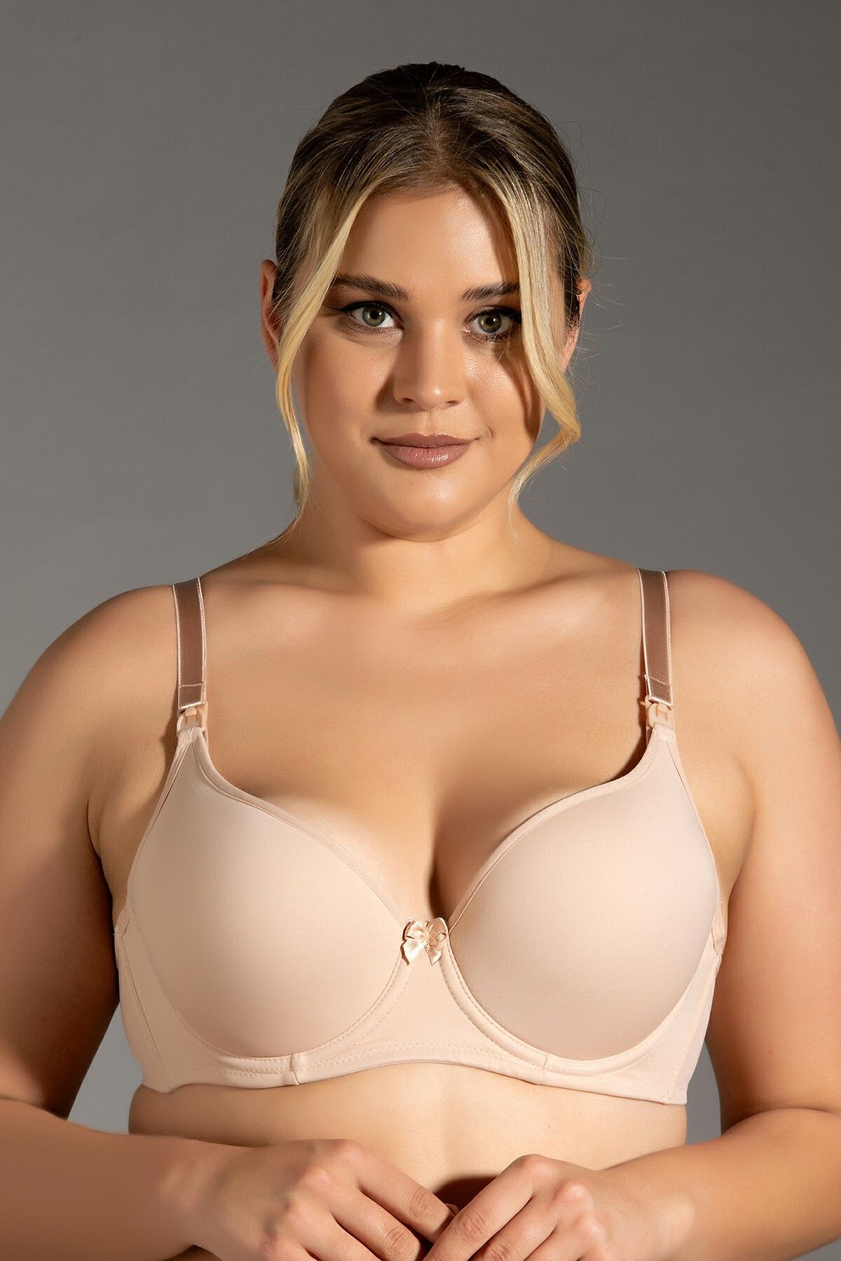 NEWBRA LINGERIE 8300 Desteksiz Yumuşak Kaplı Emzirme Lohusa Sütyeni
