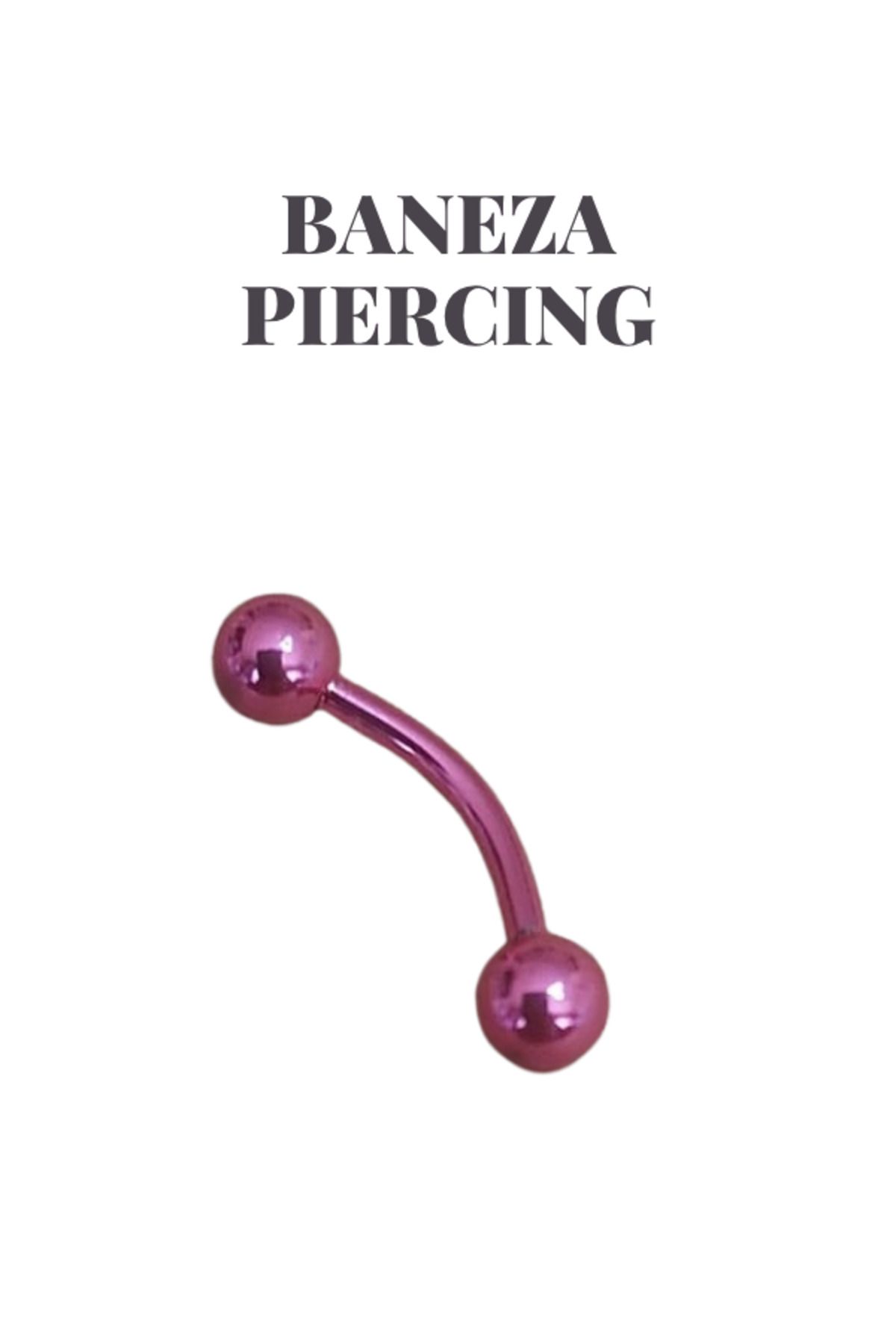 BANEZA Cerrahi Çelik Paslanmaz Kararmaz Karışık Piercin