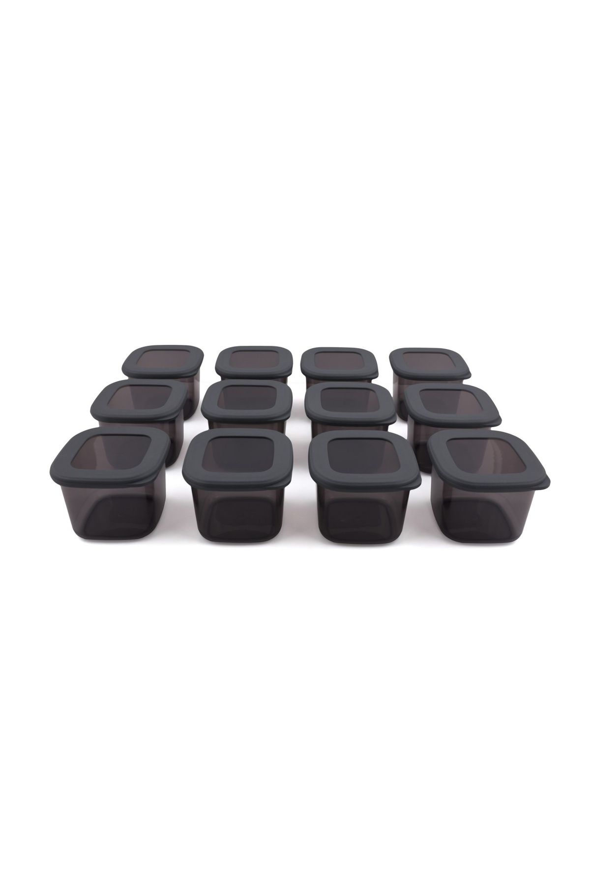 UnicUtil-Set 12 recipiente condimente, UnicUtil, Elegant Compact, Antracit 4