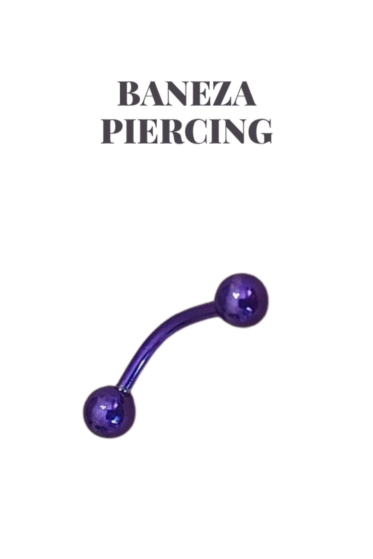 BANEZA Cerrahi Çelik Paslanmaz Kararmaz Karışık Piercin