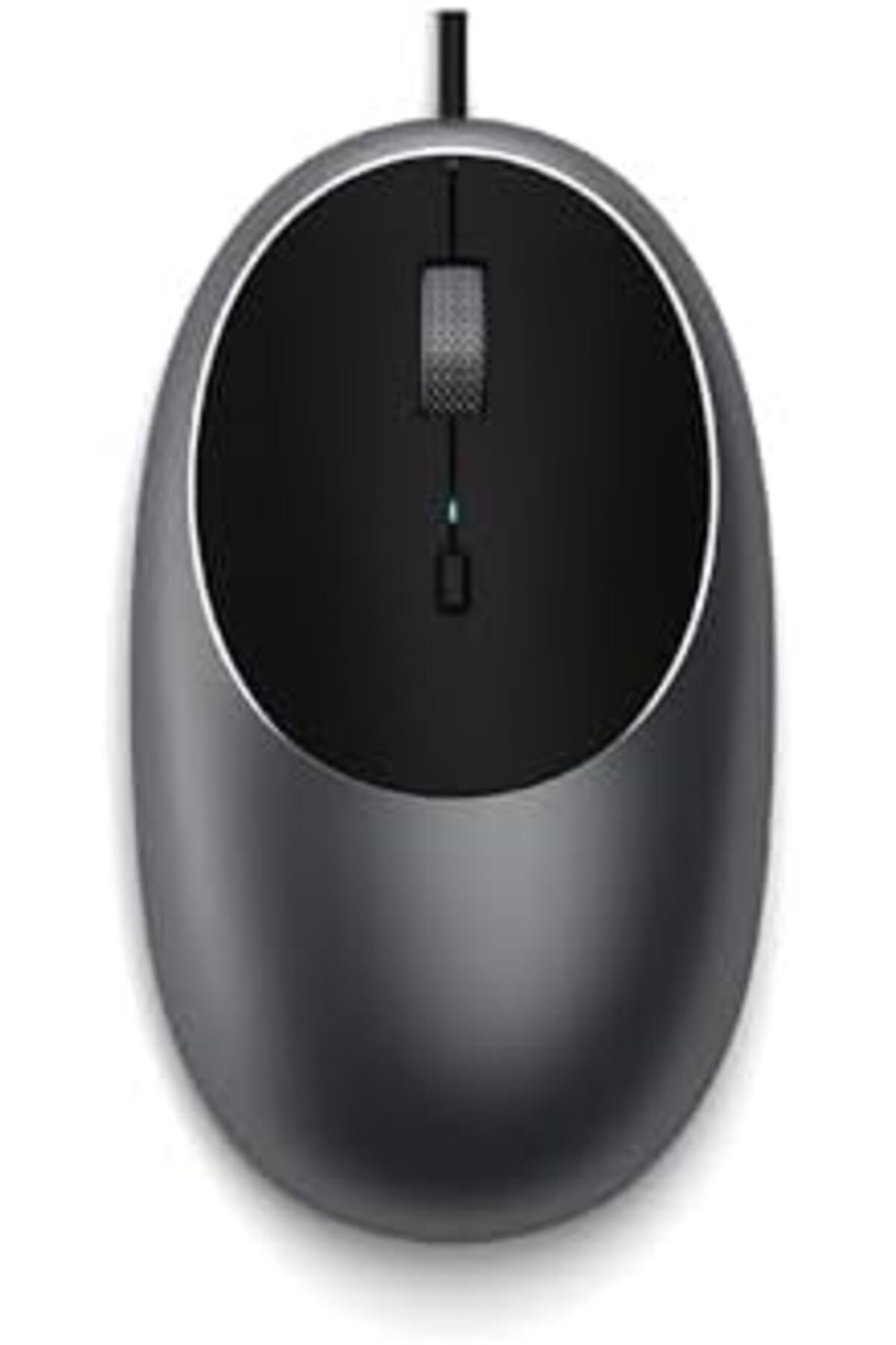 Satechi-Aluminum C1 USB-C Wired Mouse – Optical Computer Mouse – For M2/M1 MacBook Pro/Air, M2/M 2