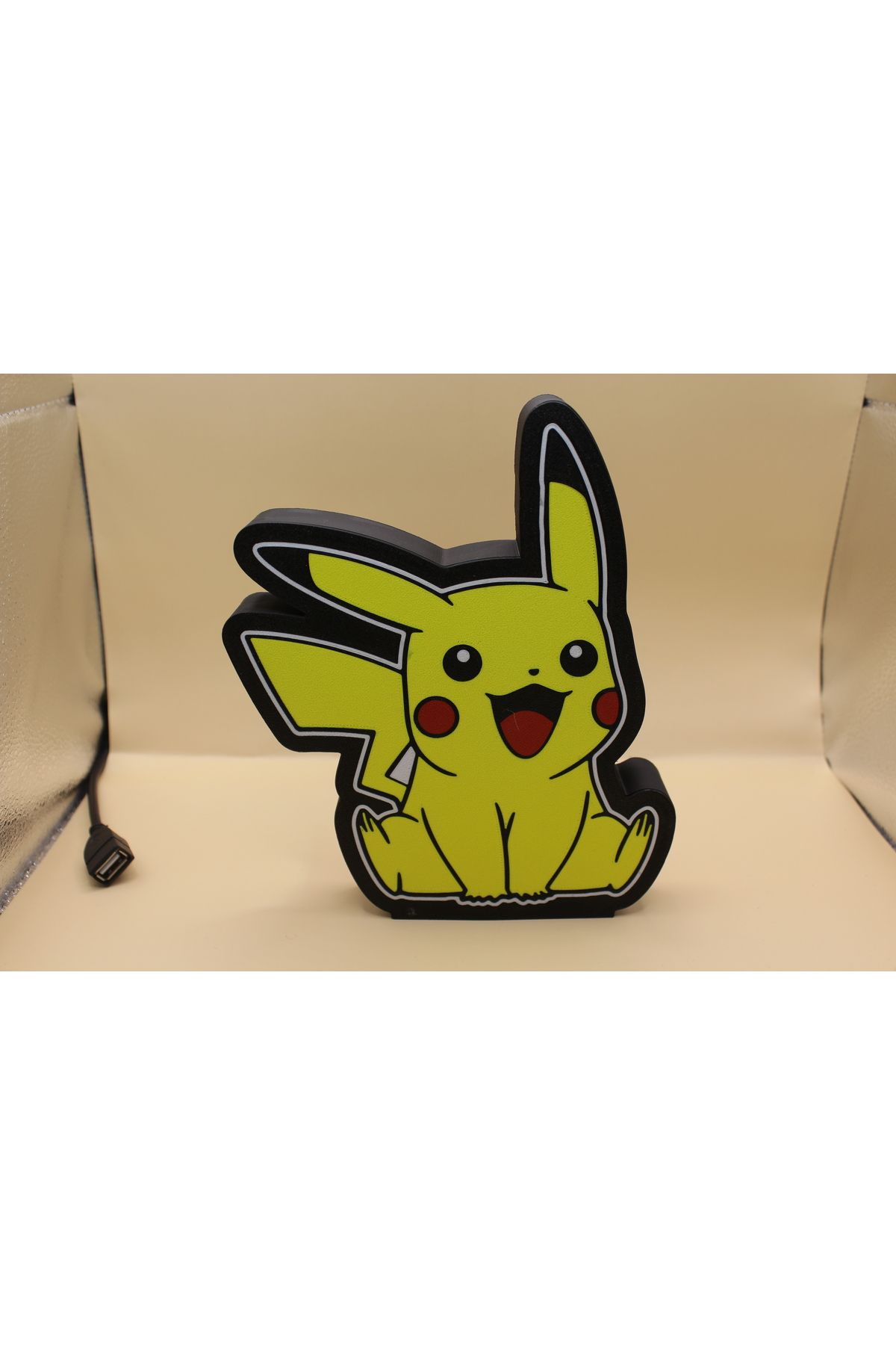 mutes 3D PIKACU LED LAMBA-603