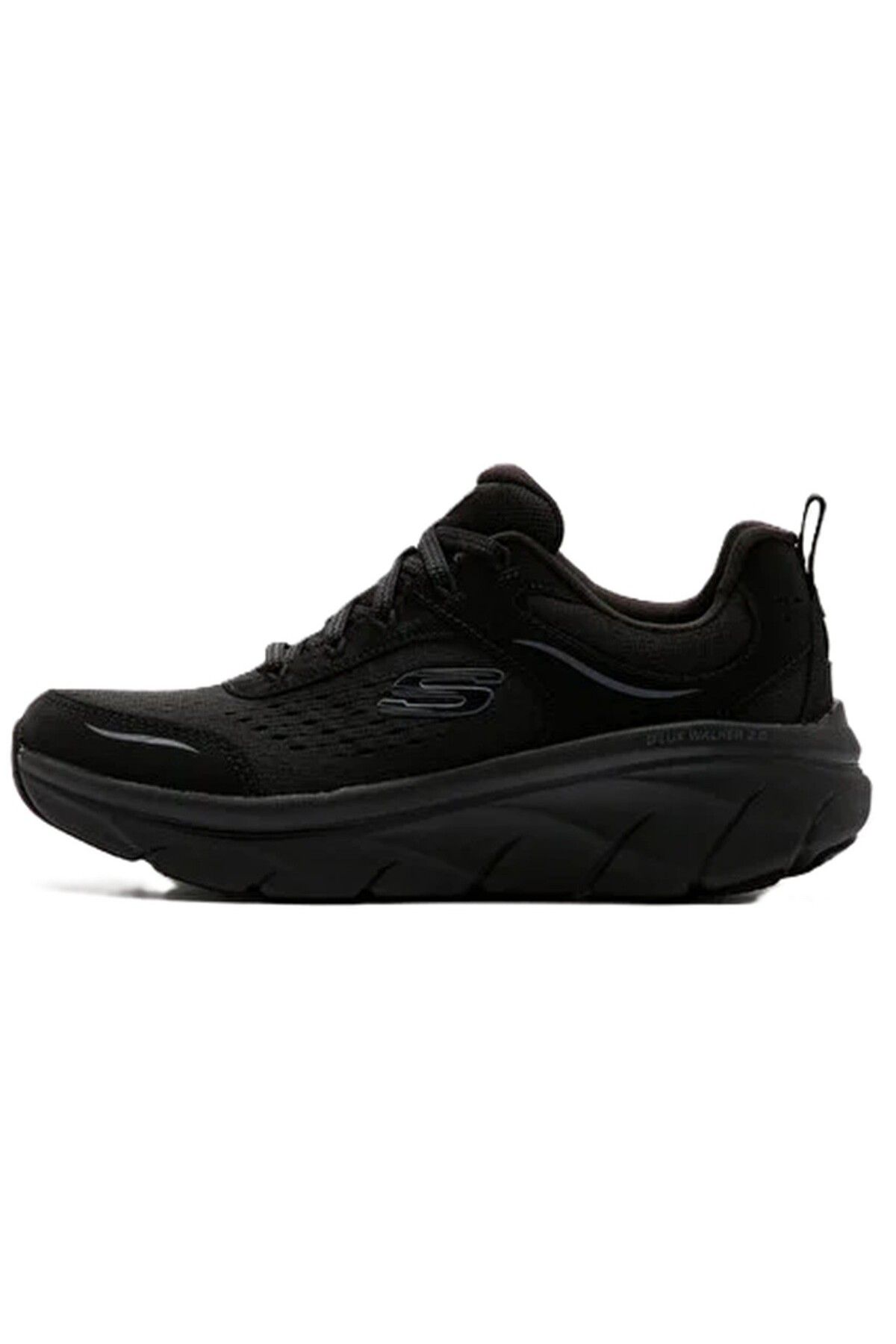 SKECHERS D'Lux Walker 2.0-Daisy Doll Womens Memory Foam Sneaker Grey Hafızalı Taban Kadın Günlük Spo