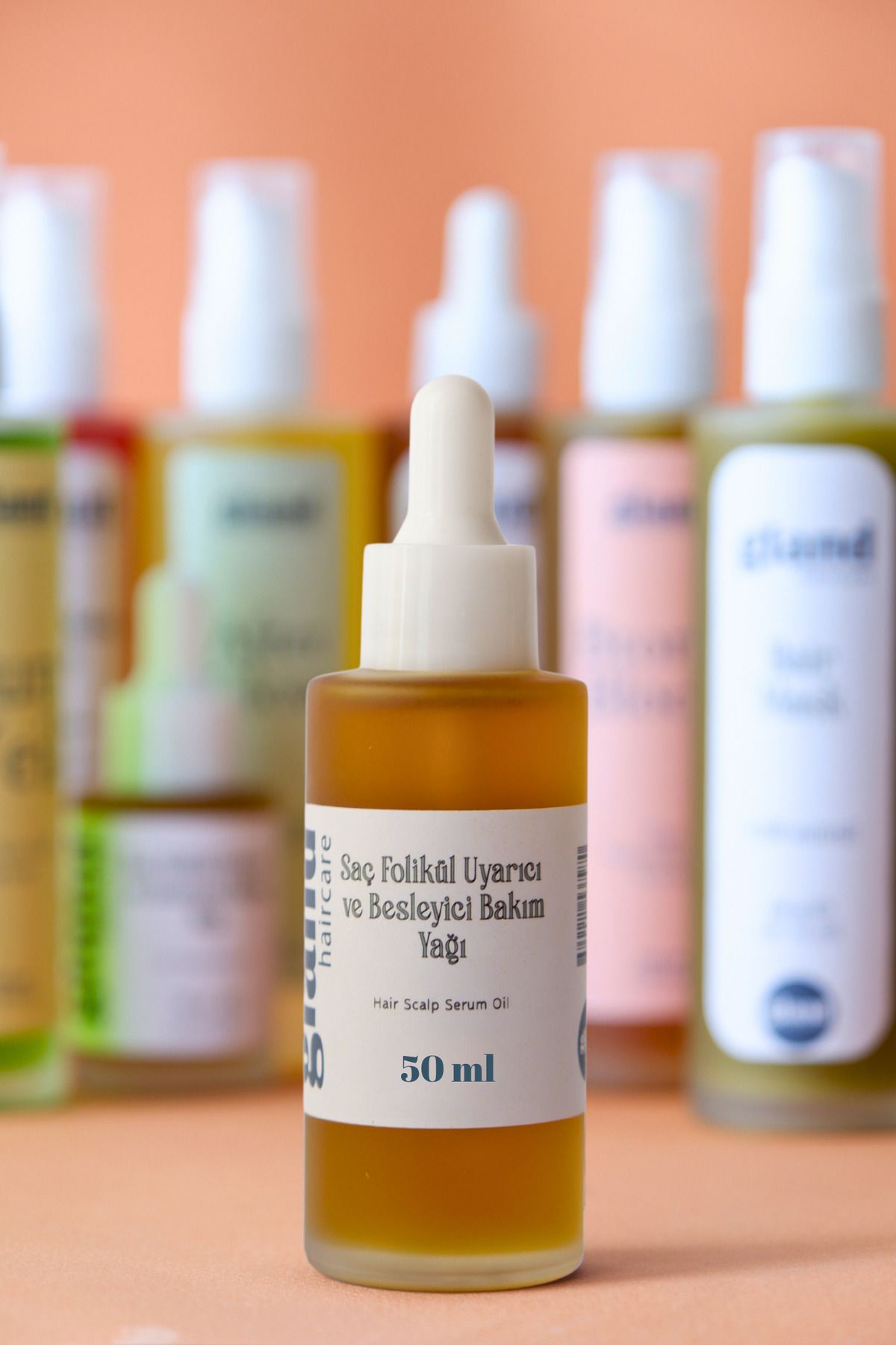 GLAND Aromaterapi 50ml - Saç Folikül Uyarıcı ve Besleyici Bakım Yağı - Hair Scalp Oil Serum