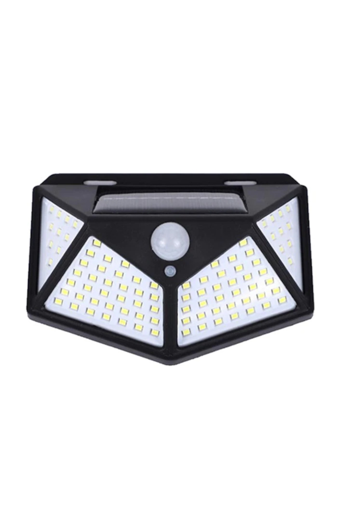 Generic-Set of 3 APF® solar-powered lamps, motion sensor, 3 lighting levels, 100 LEDs 4