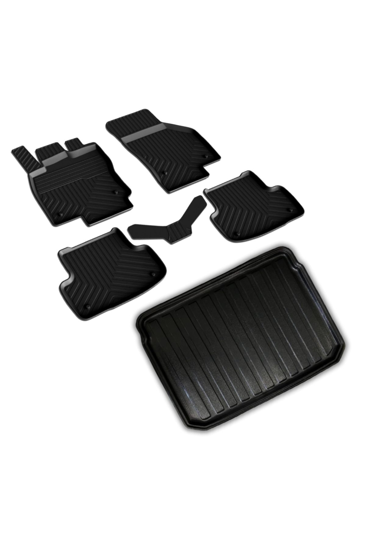 ferrous autoaccessories Audi A3 Sedan Ferrous 4D Paspas ve 3D Bagaj Havuzu 2013 2020