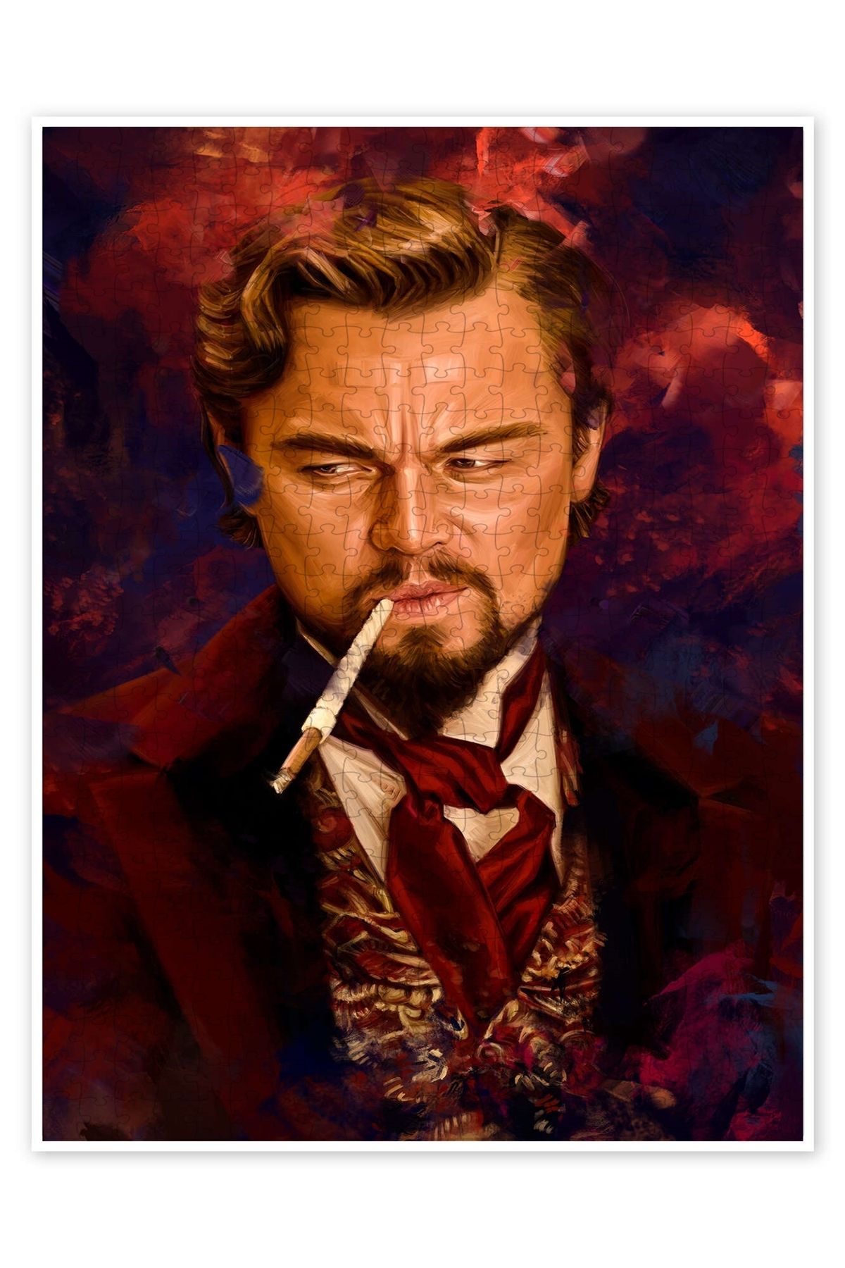 Jeronkarji Django, Calvin Candie 500 Parça Puzzle Yapboz Klasik Film Temalı
