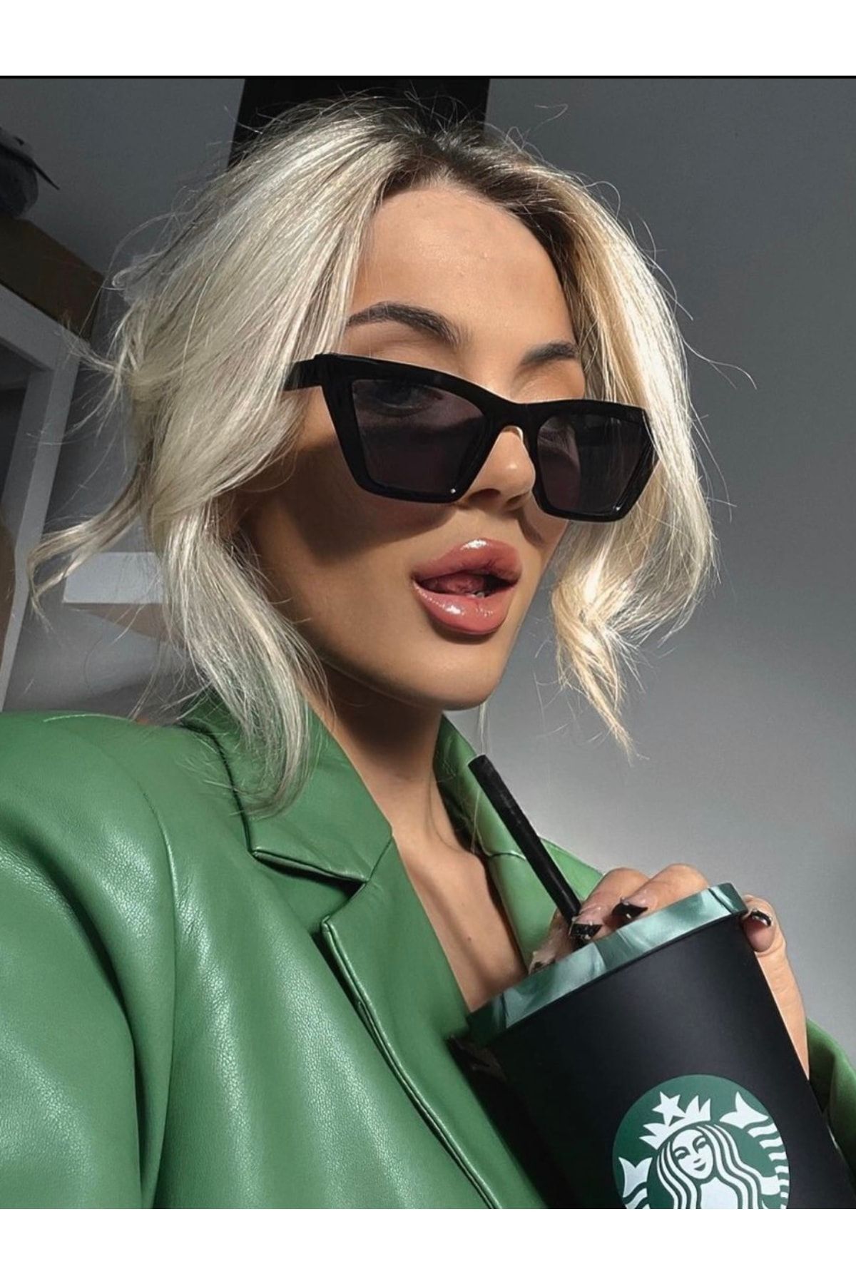 COOLANDBETTER Edge Cat Eye Güneş Gözlüğü