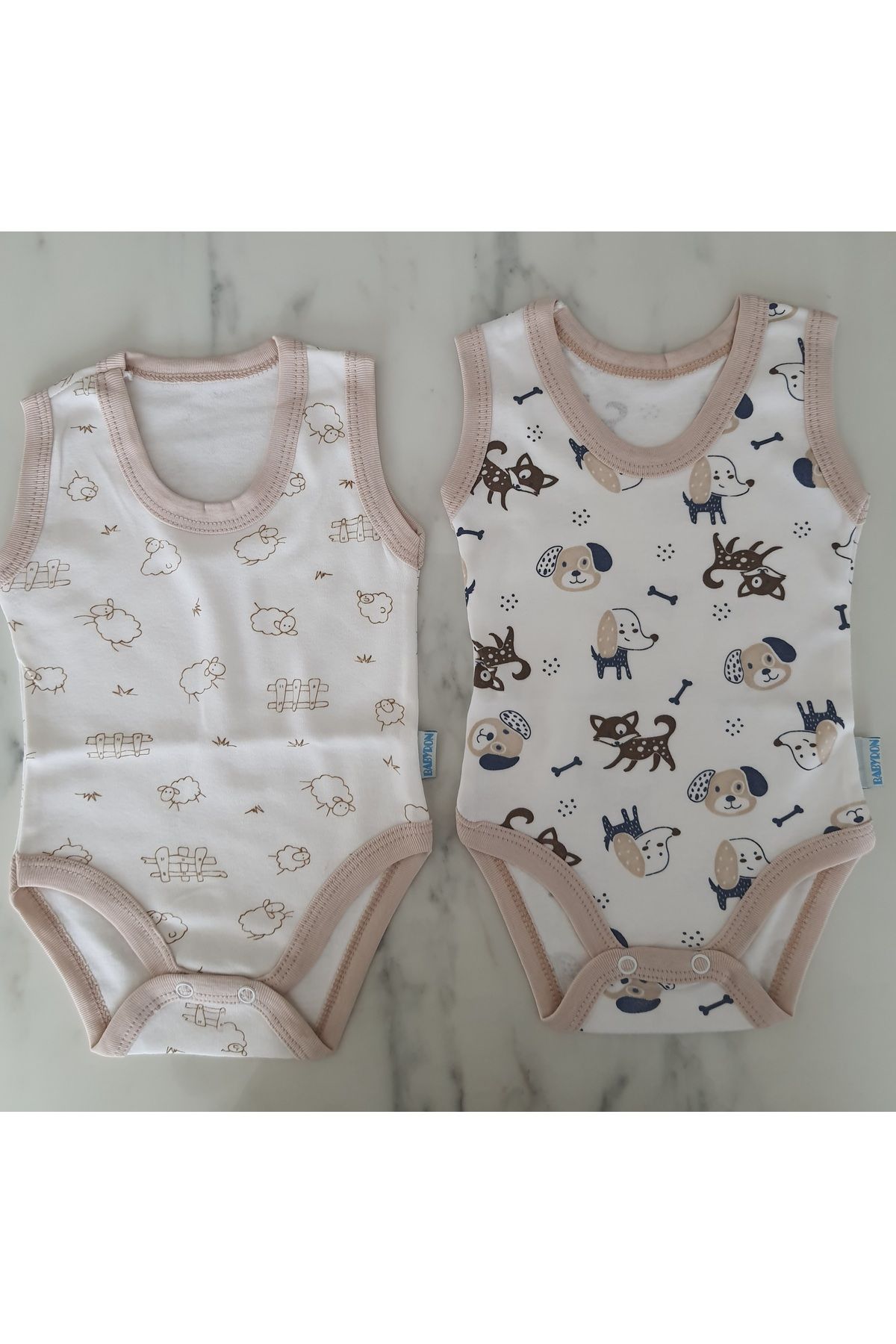 BABYRON Bebek 2li Çıtçıtlı Body & Zıbın Unisex