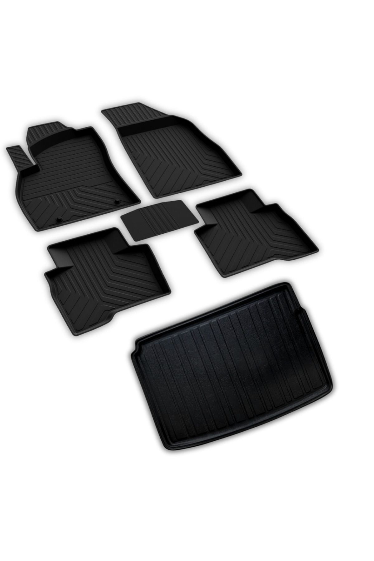ferrous autoaccessories Citroen Nemo Combi SX Ferrous 4D Paspas ve 3D Bagaj Havuzu 2008 ve Üstü