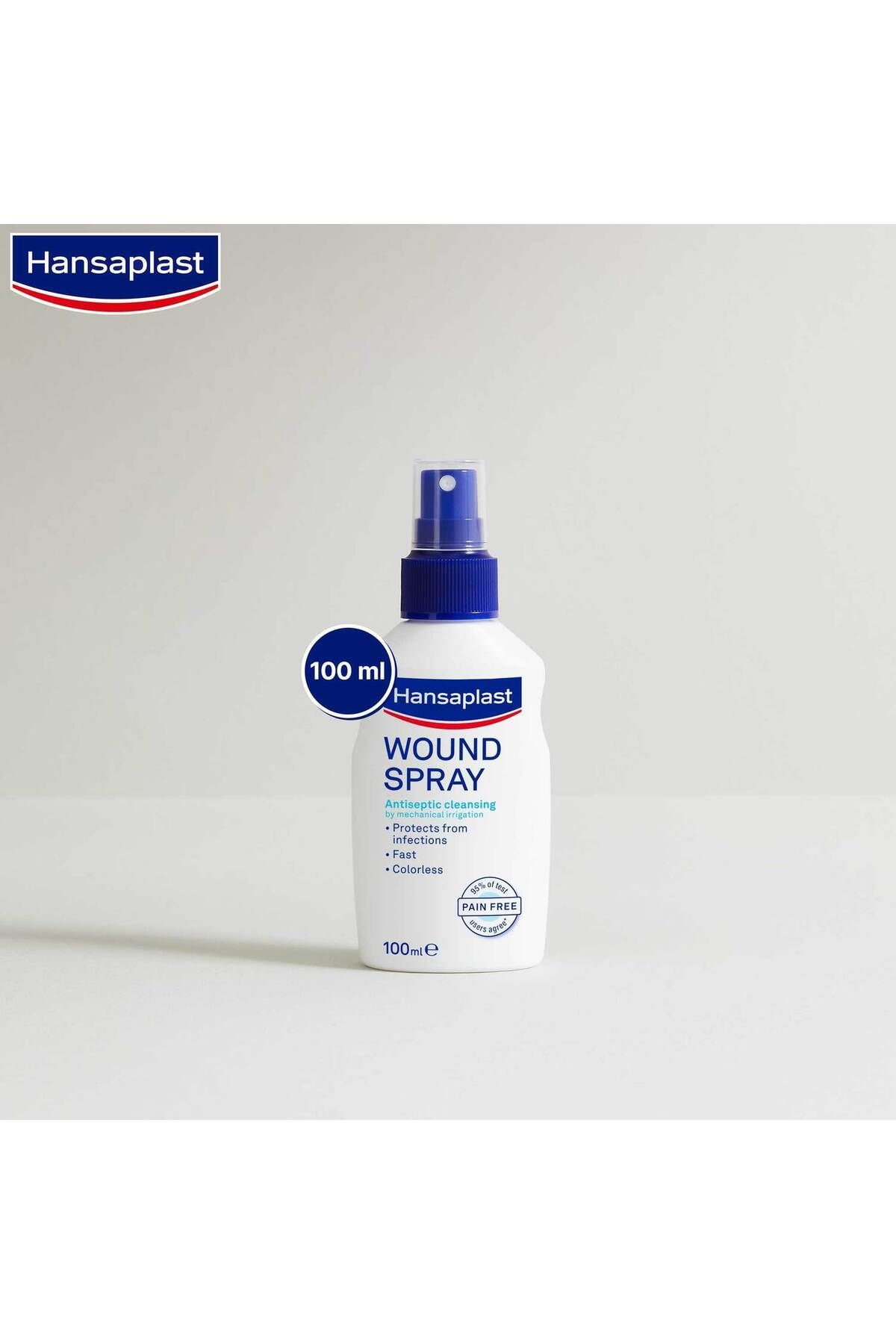 Hansaplast-Wound Spray Antiseptic Wound Cleansing 100 ml Gentle & Effective Wound Cleansing 7