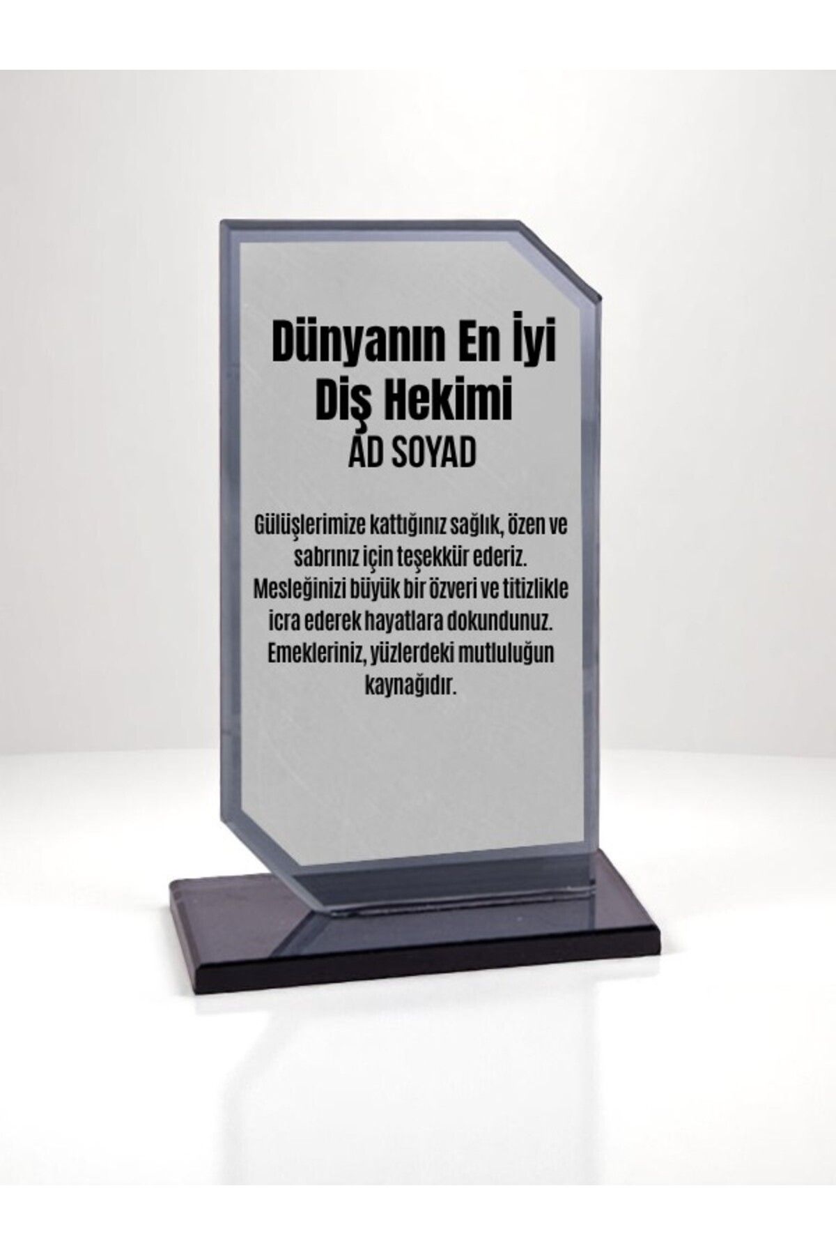 lili hediyelik Diş Hekimine Hediyelik Plaket Ödül Başarı Plaket Diş Hekimi Hediyesi