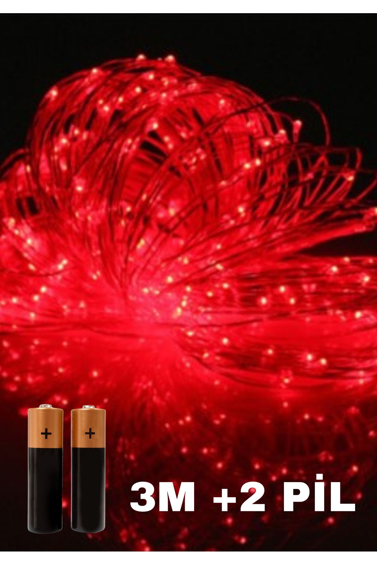 Baloncu Dede 3 M Peri Led Pilli +3 Pil Özel Gün Doğum Günü