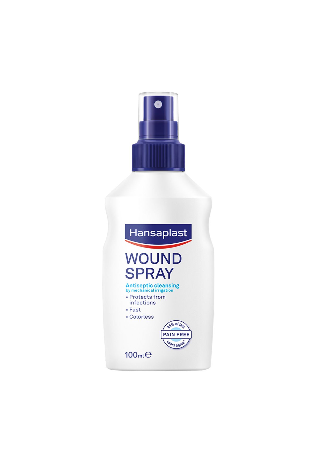 Hansaplast-Wound Spray Antiseptic Wound Cleansing 100 ml Gentle & Effective Wound Cleansing 1