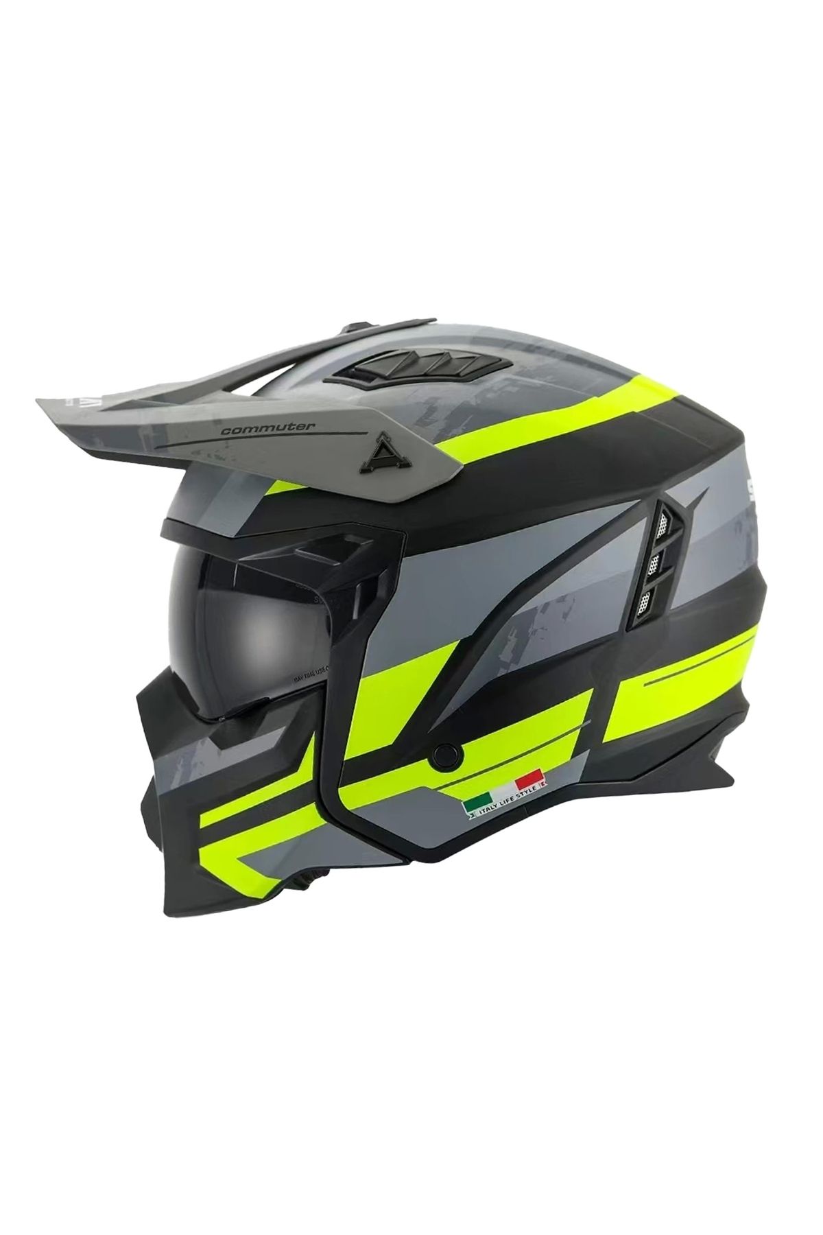 Sway Sw X1 Seul Track Black Yellow Çene Çıkan