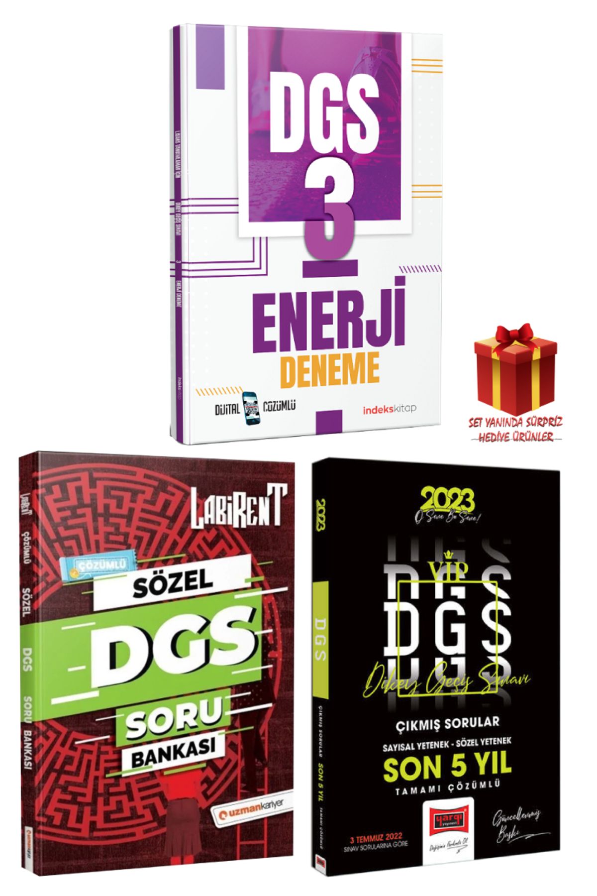 İndeks Akademi 2025 İndeks Akademi DGS Deneme+Uzmankariyer DGS Sözel Soru Bankası+DGS Çıkmış sorular