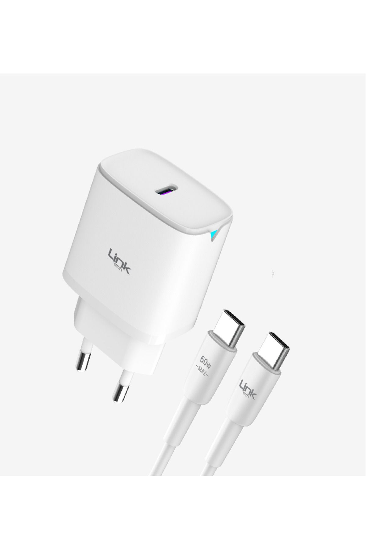 Linktech C312 Safe Tip-C Kablolu 30W Hızlı Şarj Cihazı