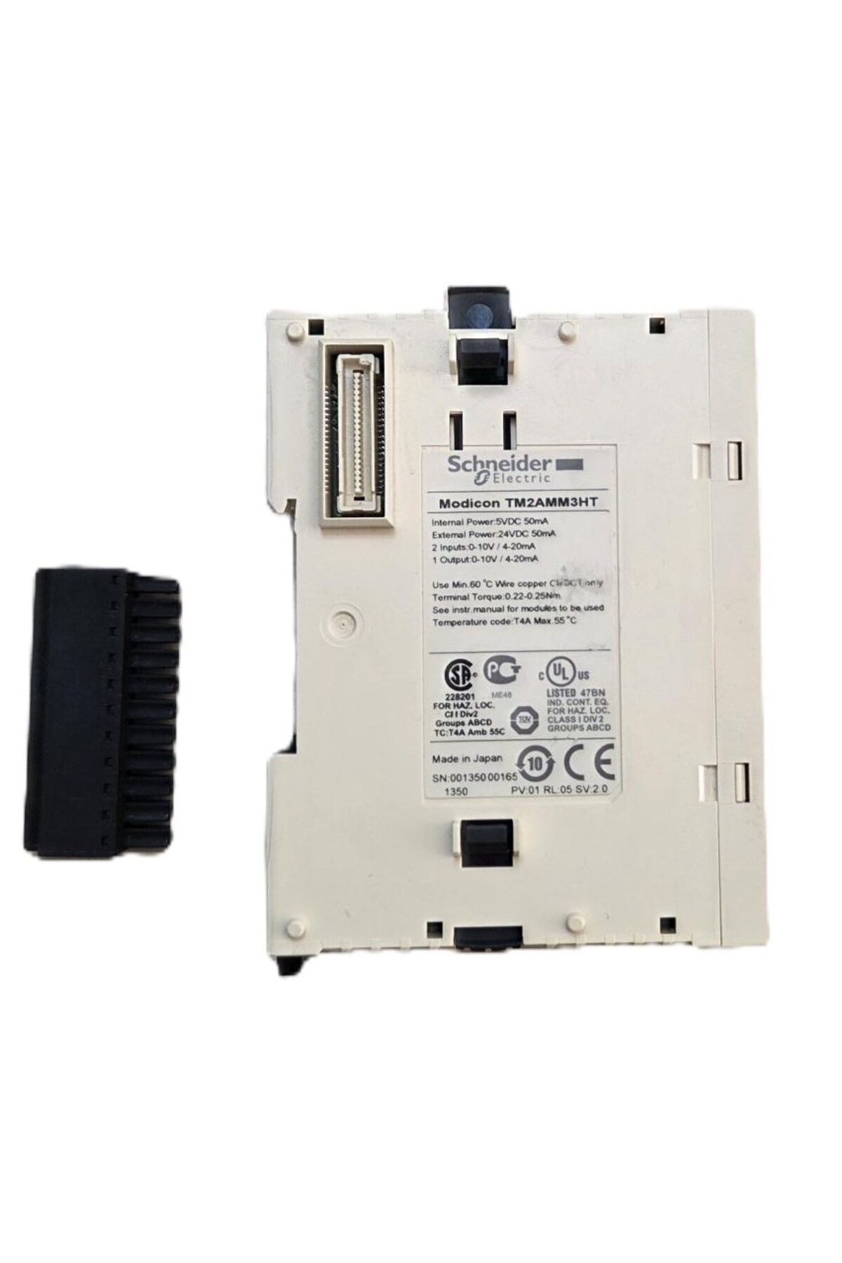SCHNEIDER-Analog Input/Output Module 1