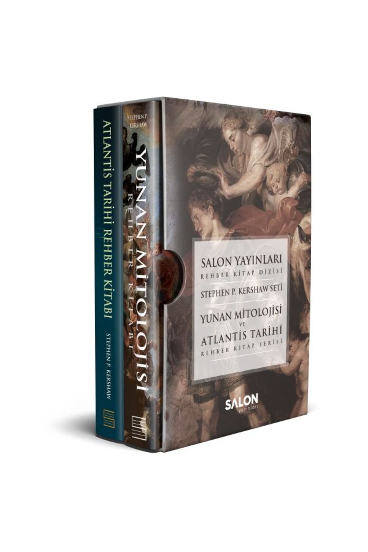 Salon Yayınları Stephen P. Kershaw Seti (Yunan Mitolojisi ve Atlantis Tarihi Rehber - 2 Kitap)