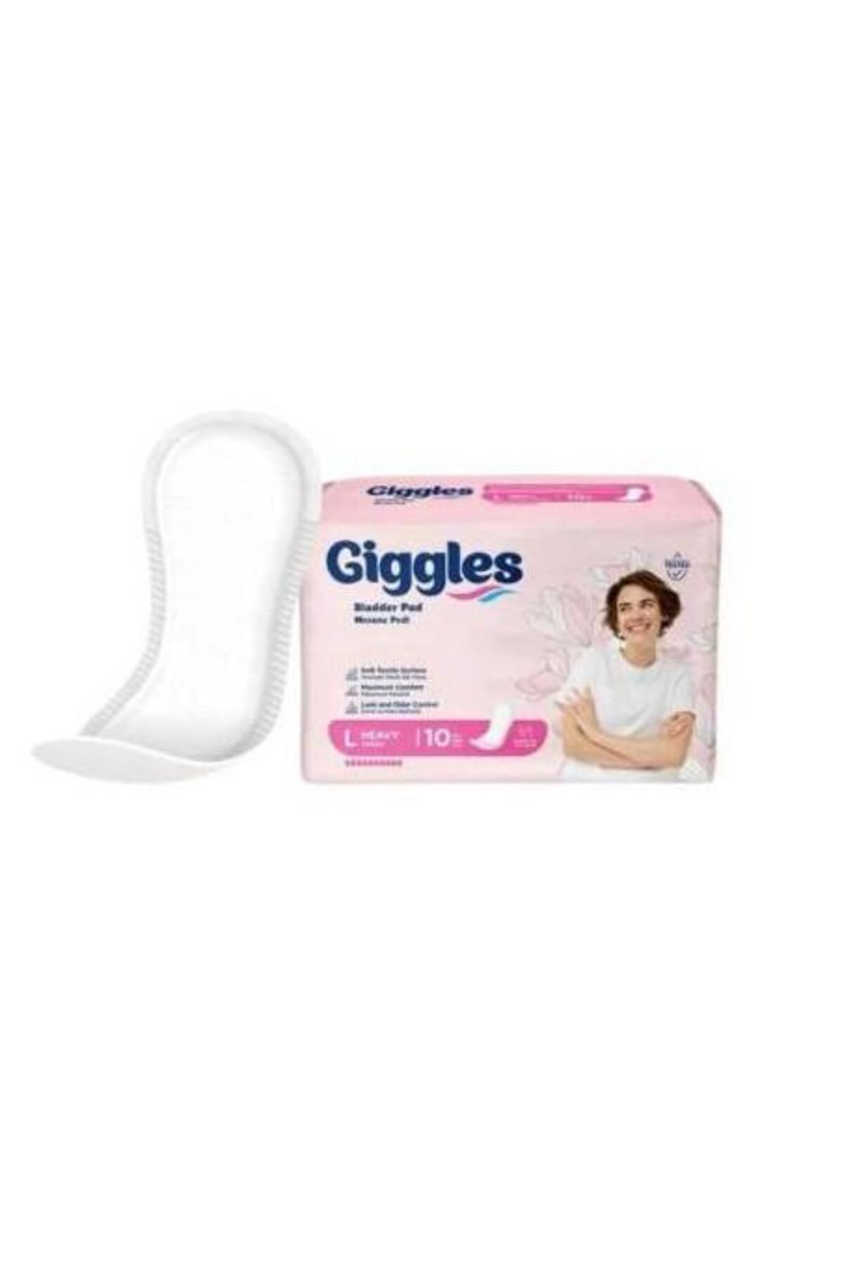 giggles GİGGLES KADIN MESANE PEDİ LARGE 10 LU