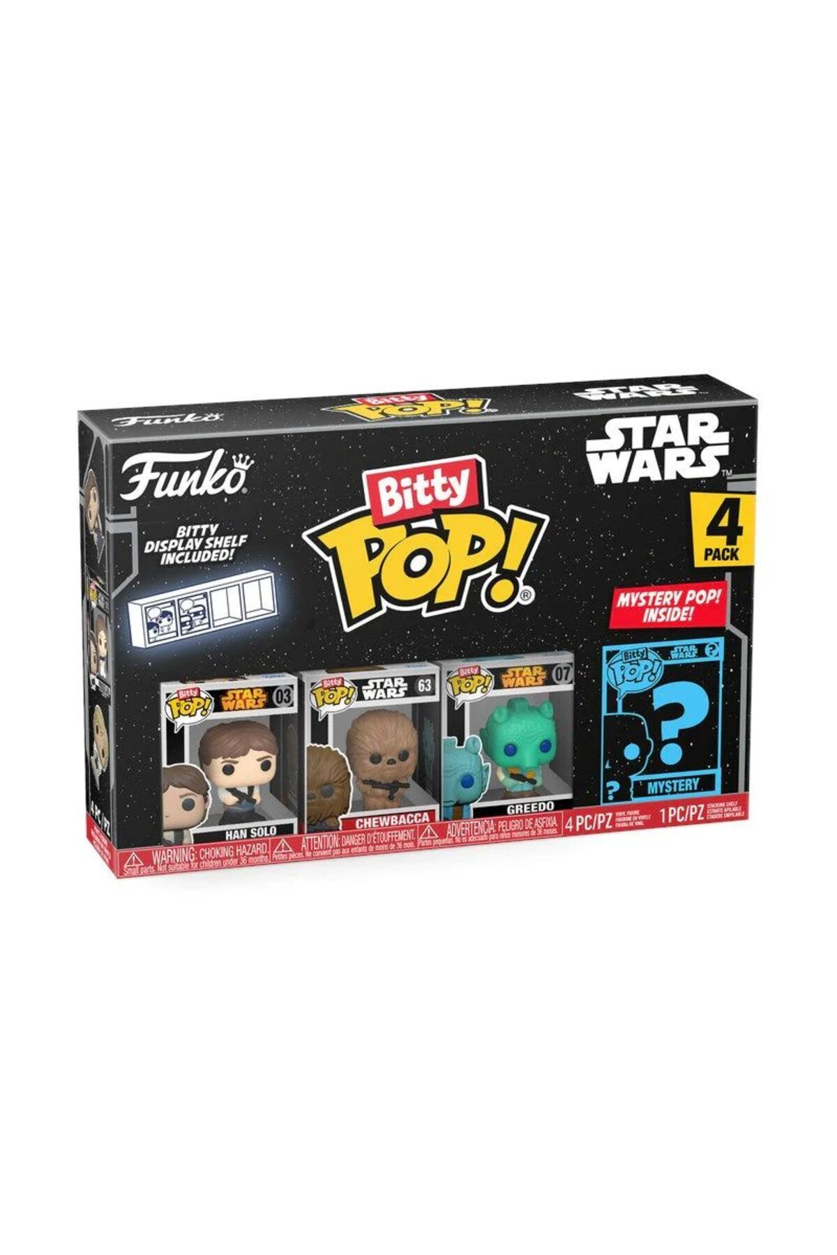 Funko Format Aksesuar Funko POP Star Wars: Han Solo 4'lü Paket