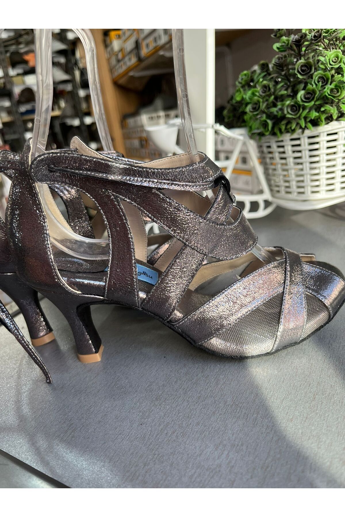 bitangosu PR ANTRAS 6 CM TOPUKLU SALSA, BACATA, LATİN DANSLARI KADIN AYAKKABISI- BİLEKTEN BAĞLI-GÜVENLİ VE ŞIK