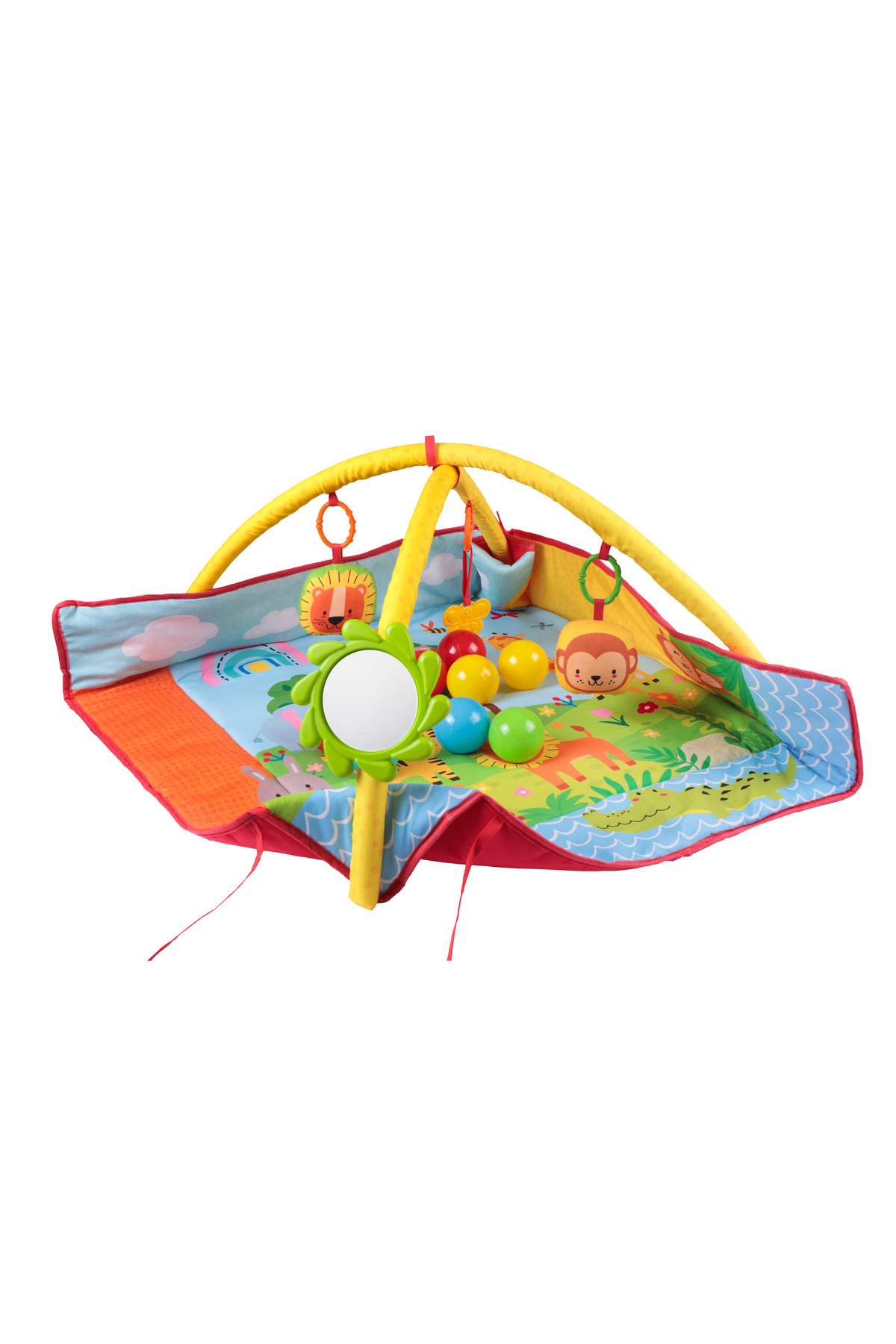 Toys2you 3in1 Top Havuzuna Dönüşebilen Aktivite Oyun Halısı - Safari fotoğrafı 2 (önizleme)