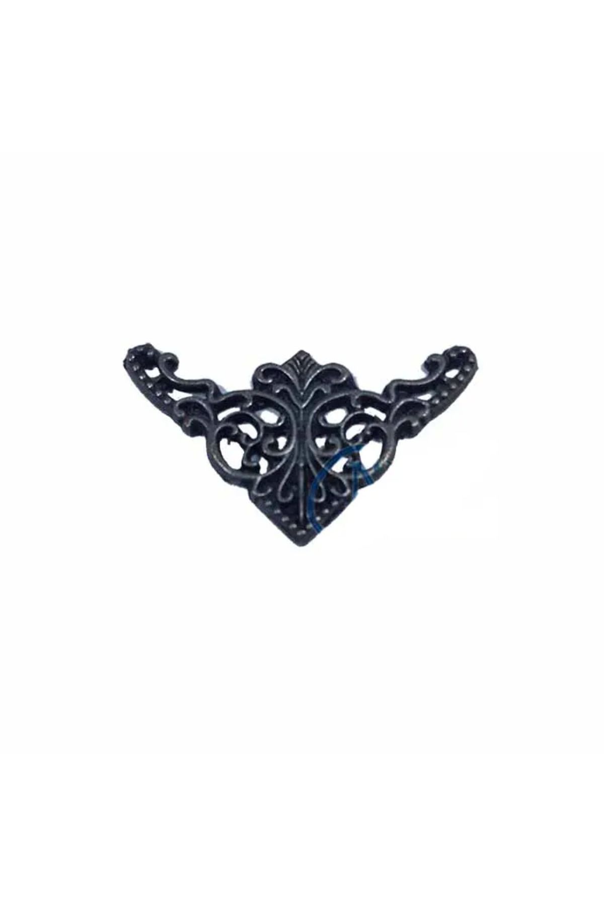 Serero Dekoratif Köşe Süsü, Köşelik - Küçük, 19x34mm, Eskitme, 1 Adet