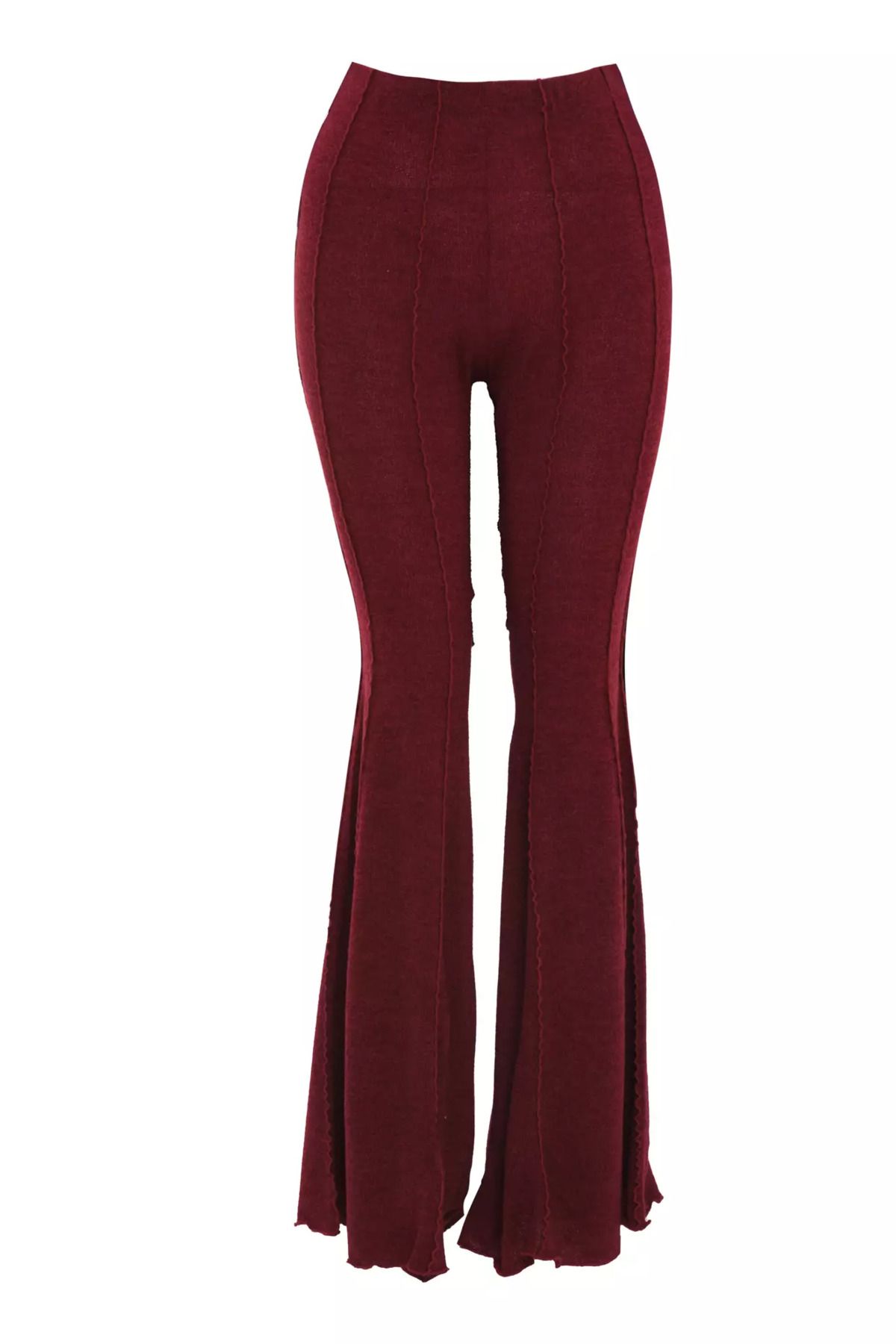 Keikei Bordo Triko Uzun Pantolon