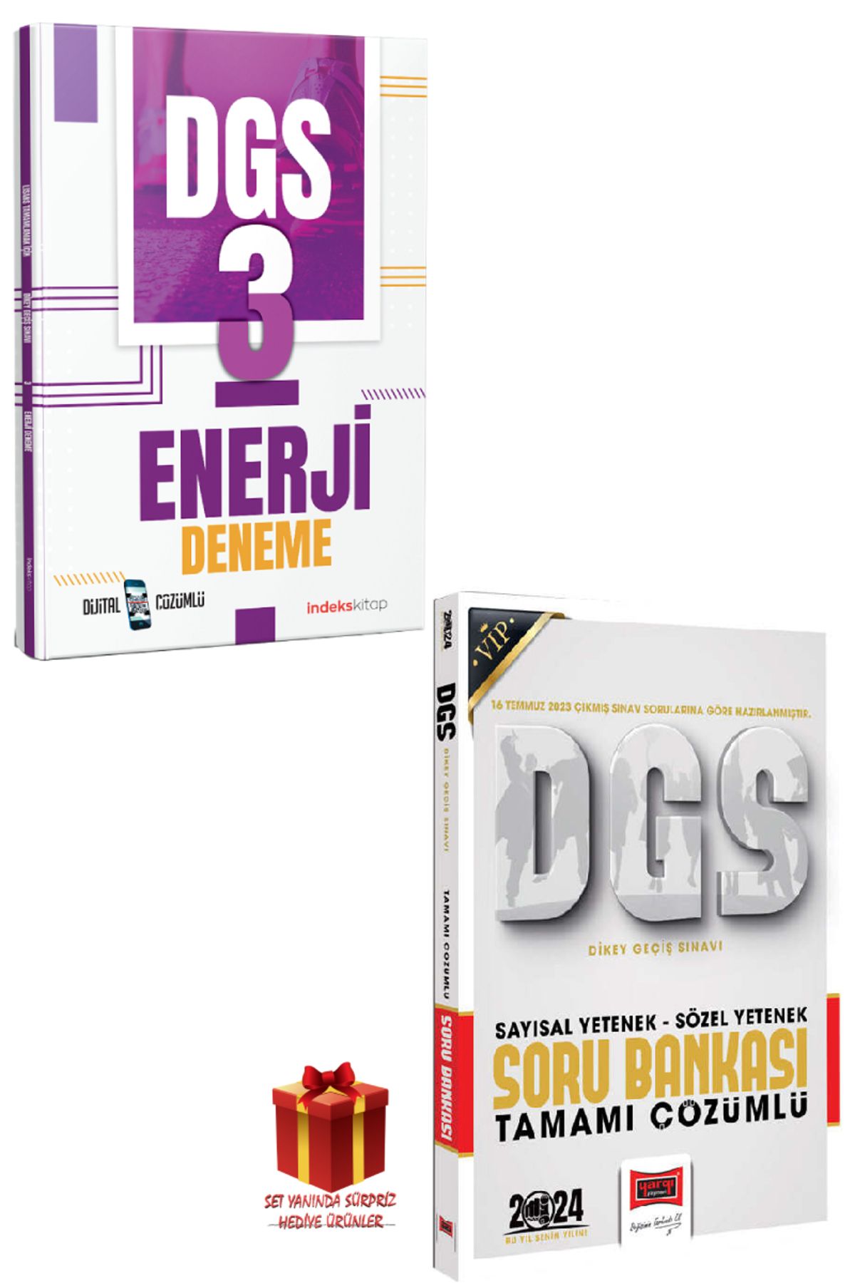 İndeks Akademi 2025 İndeks Akademi DGS Deneme+Yargı DGS Soru Bankası+Hediye