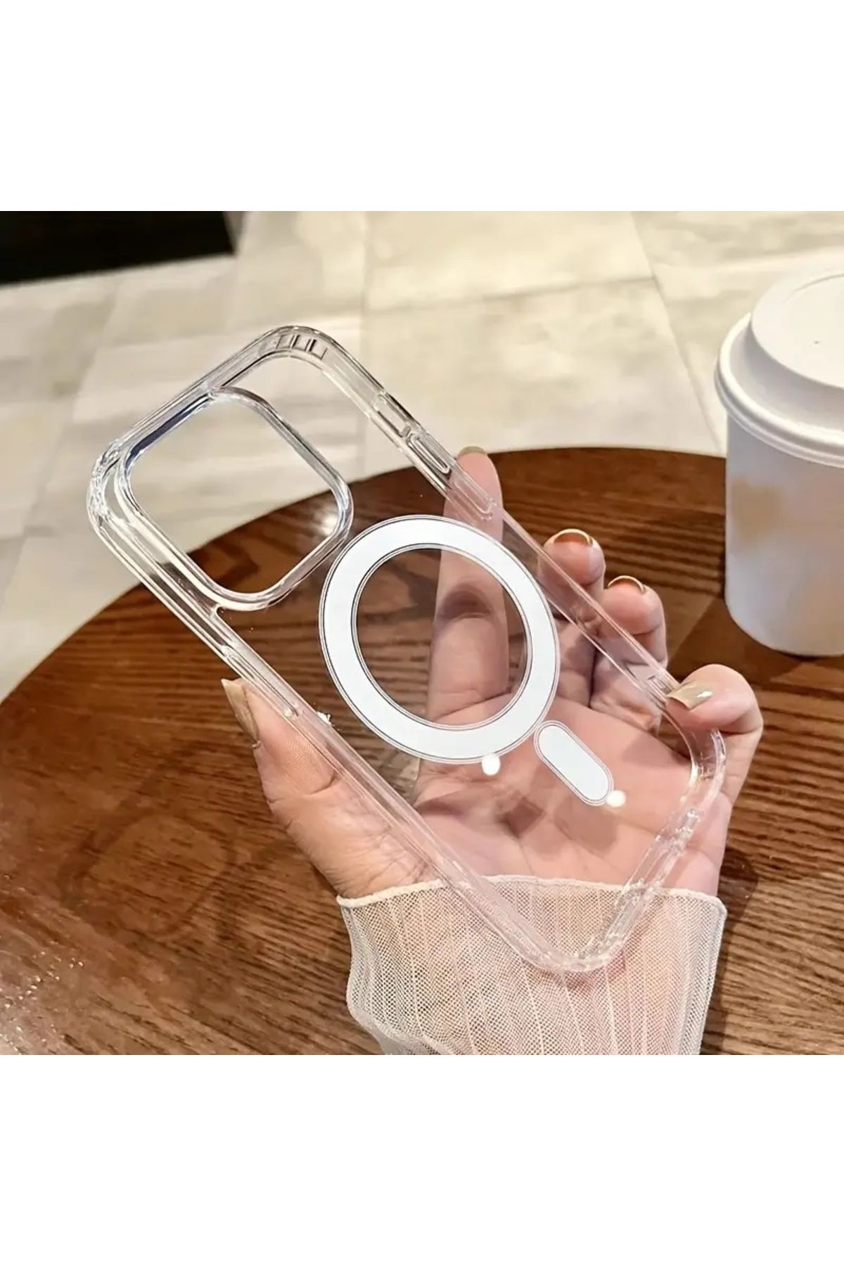 Digimanya Iphone 16 Pro Max Uyumlu Şeffaf Kılıf