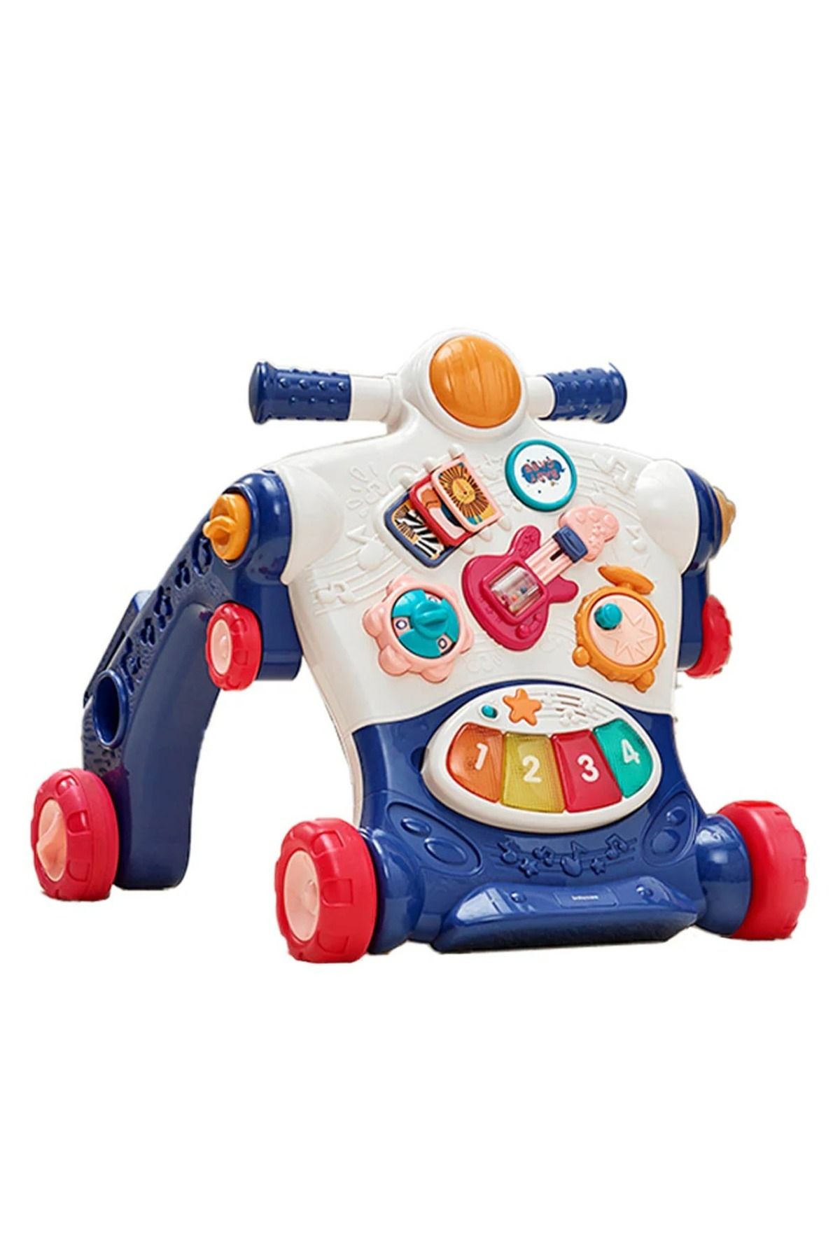 Baby Care 2’si 1 Arada Yürüteç ve Bisiklet, Müzikli Gelişim Oyuncağı