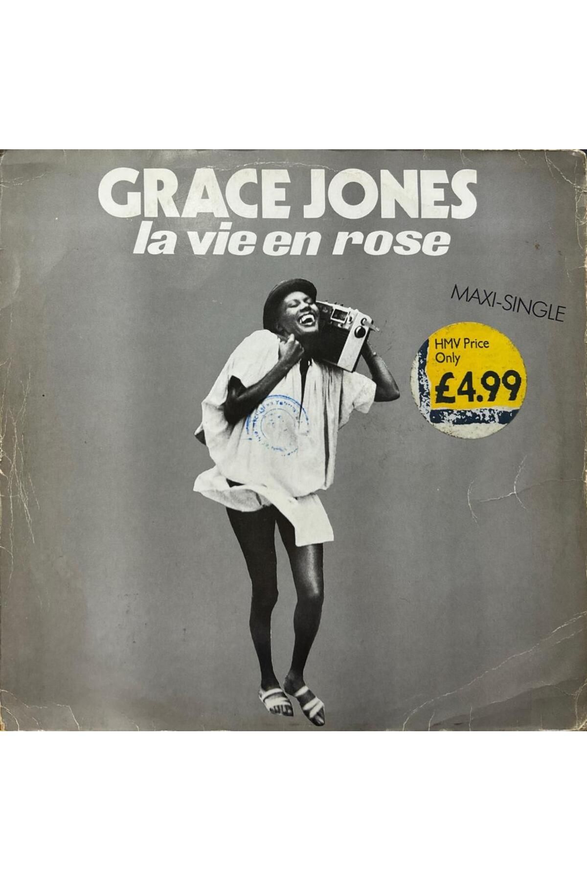 Kadıköy Plak Kulübü Grace Jones - La Vie en Rose Maxi Single