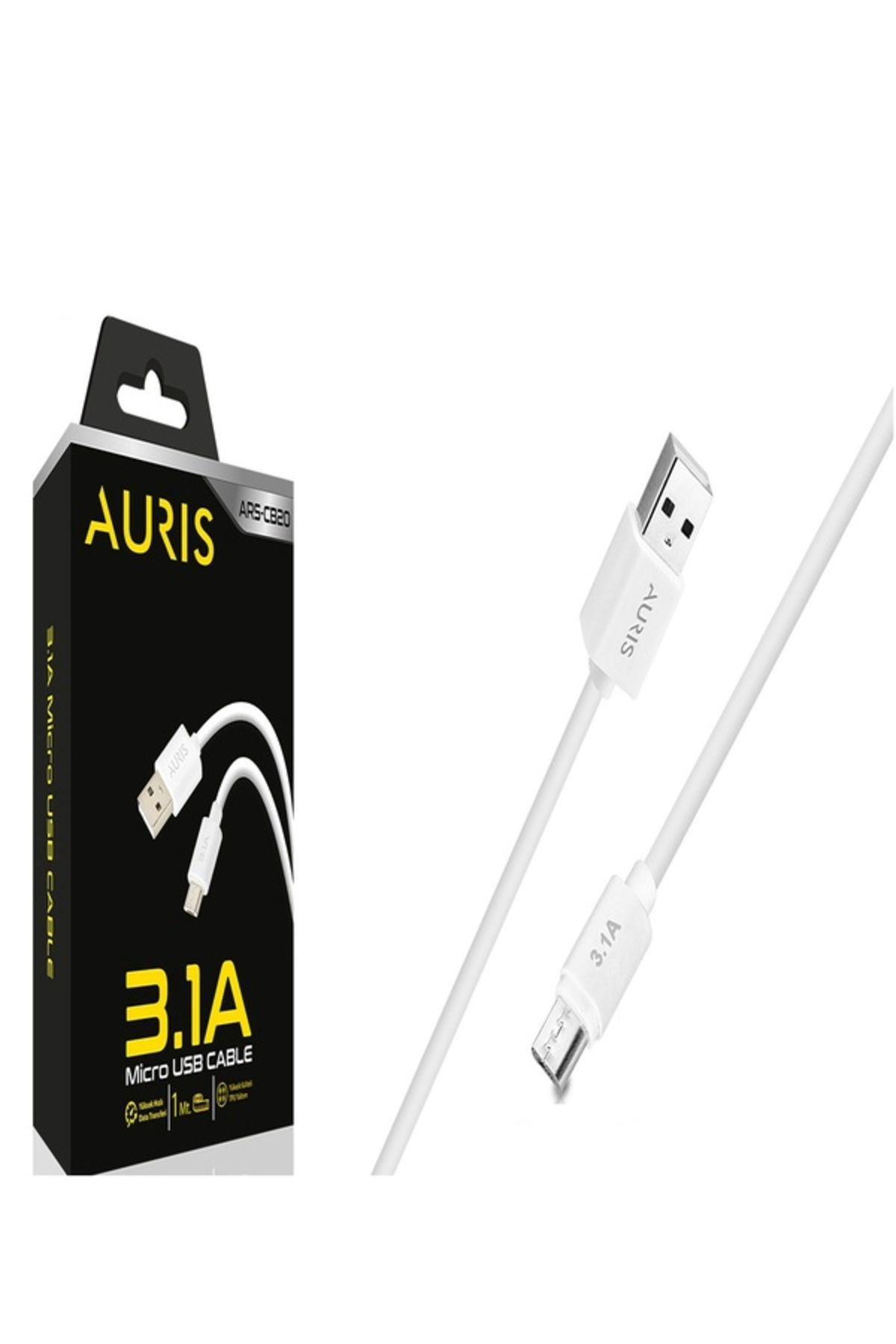 Auris CB20 Eco Micro Kablo 3.1A